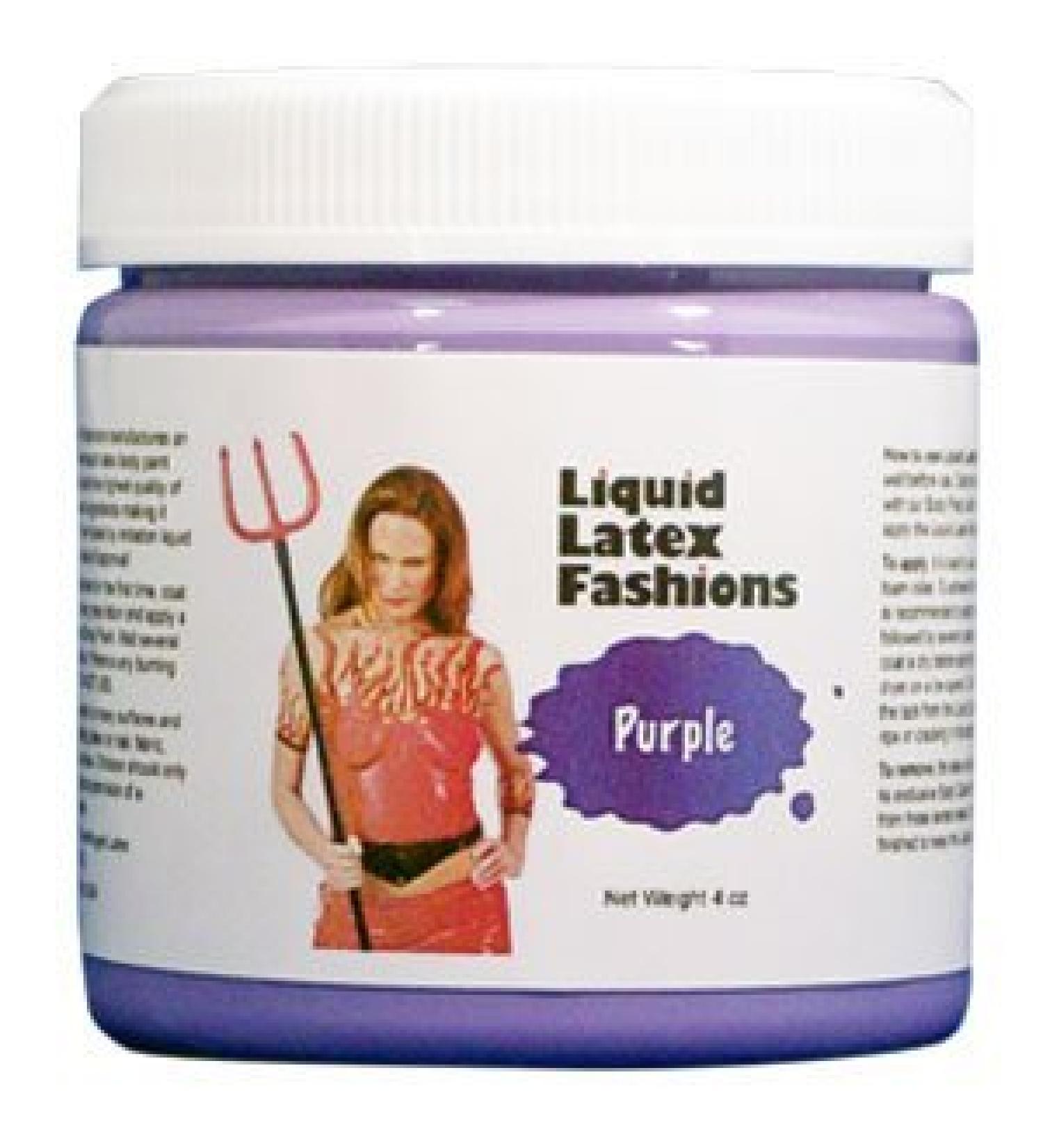 Ammonia Free Liquid Latex Body Paint 8oz Purple
