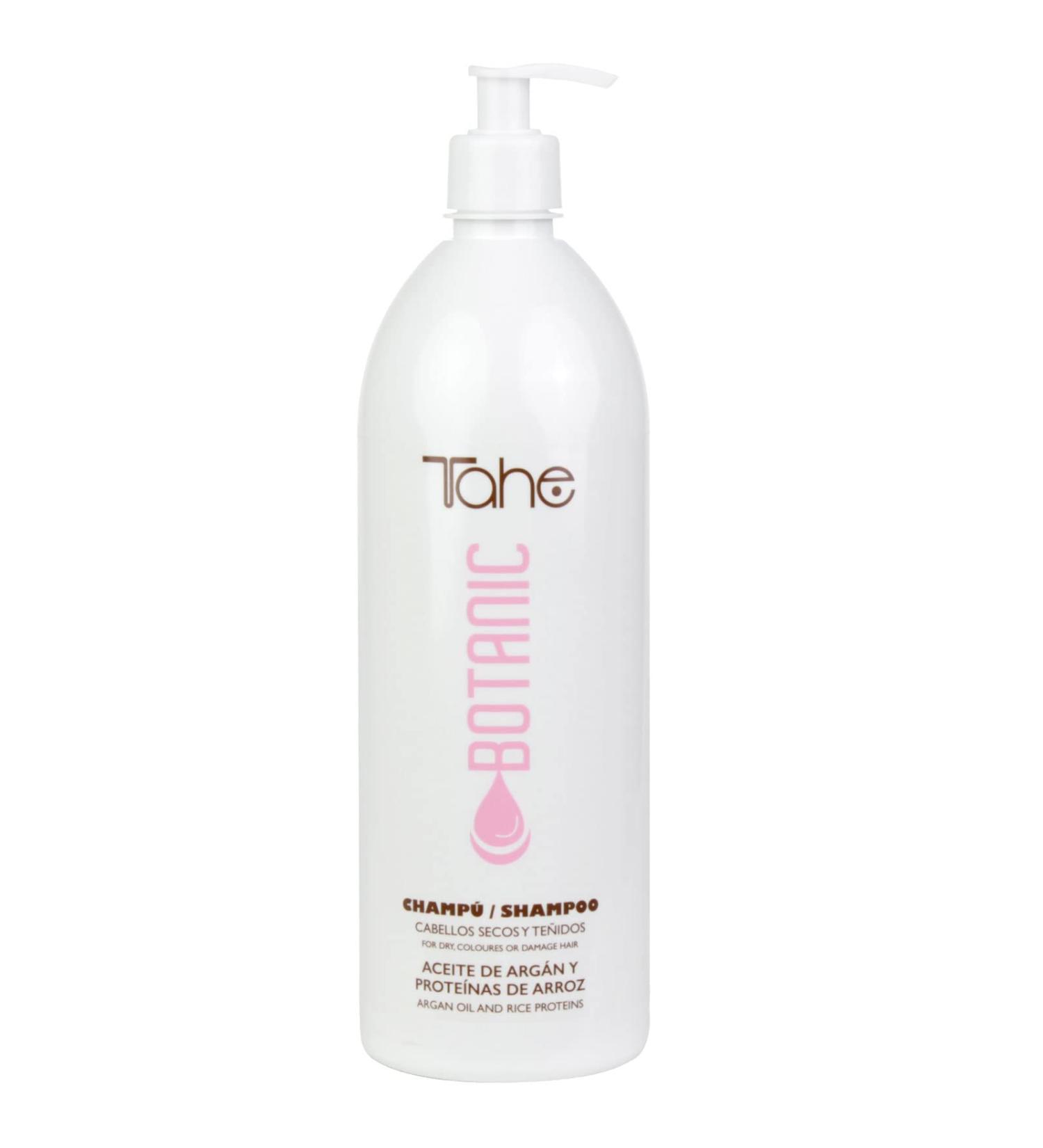 Tahe Botanic Shampoo 1000ML for Dry & Damaged Hair - Nourishing & Moisturizing - International Shipping Available - Buy Online on GoSupps.com