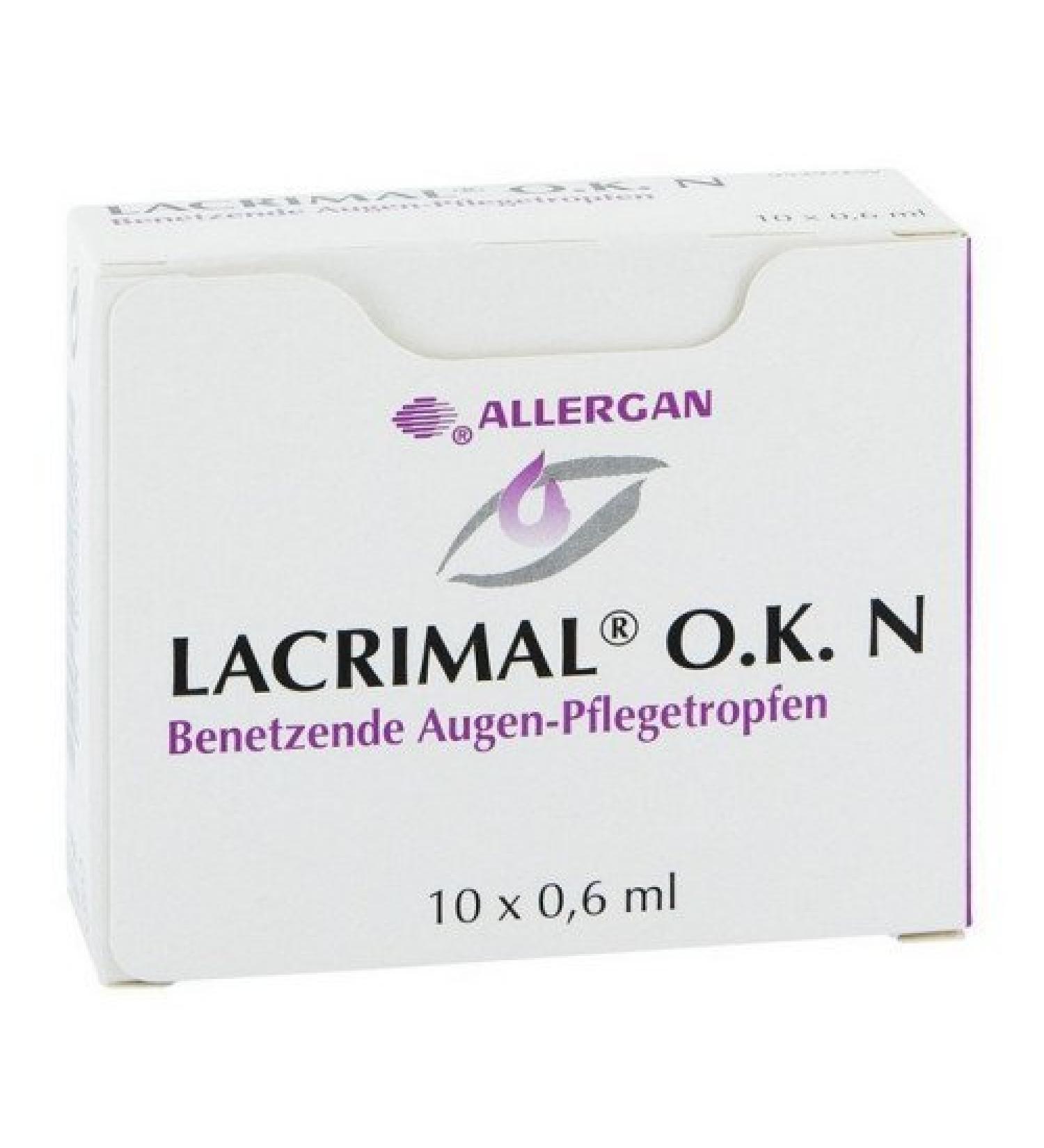 Lacrimal O.K.N eye drops 10x0.6 ml