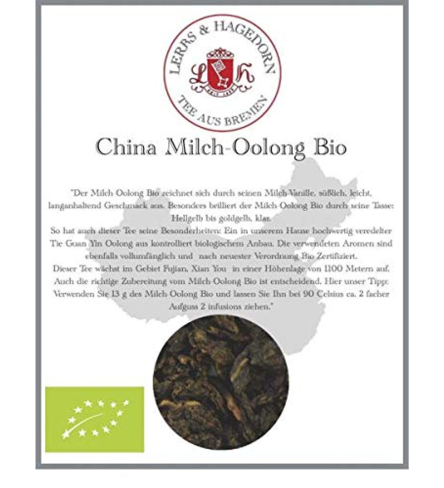  Lerbs & Hagedorn Organic Milk Oil China - 1 kg - Buy Online on GoSupps.com