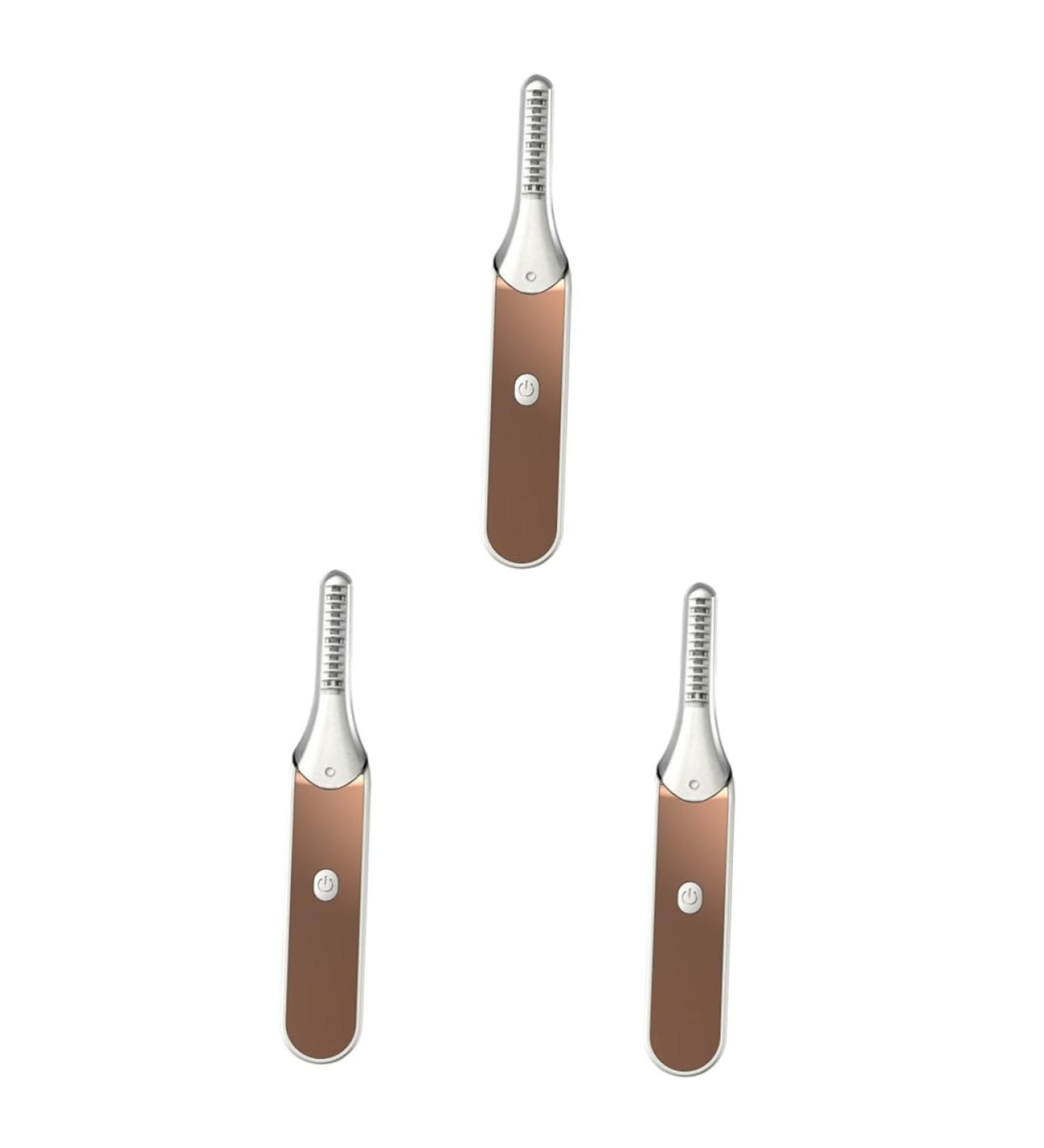 Balacoo 3pcs Heated Eyelash Curler & Brush - Quick Heating Lash Tool for Stunning Lashes | Women s Makeup Kit & Beauty Essentials - Buy Online on GoSupps.com