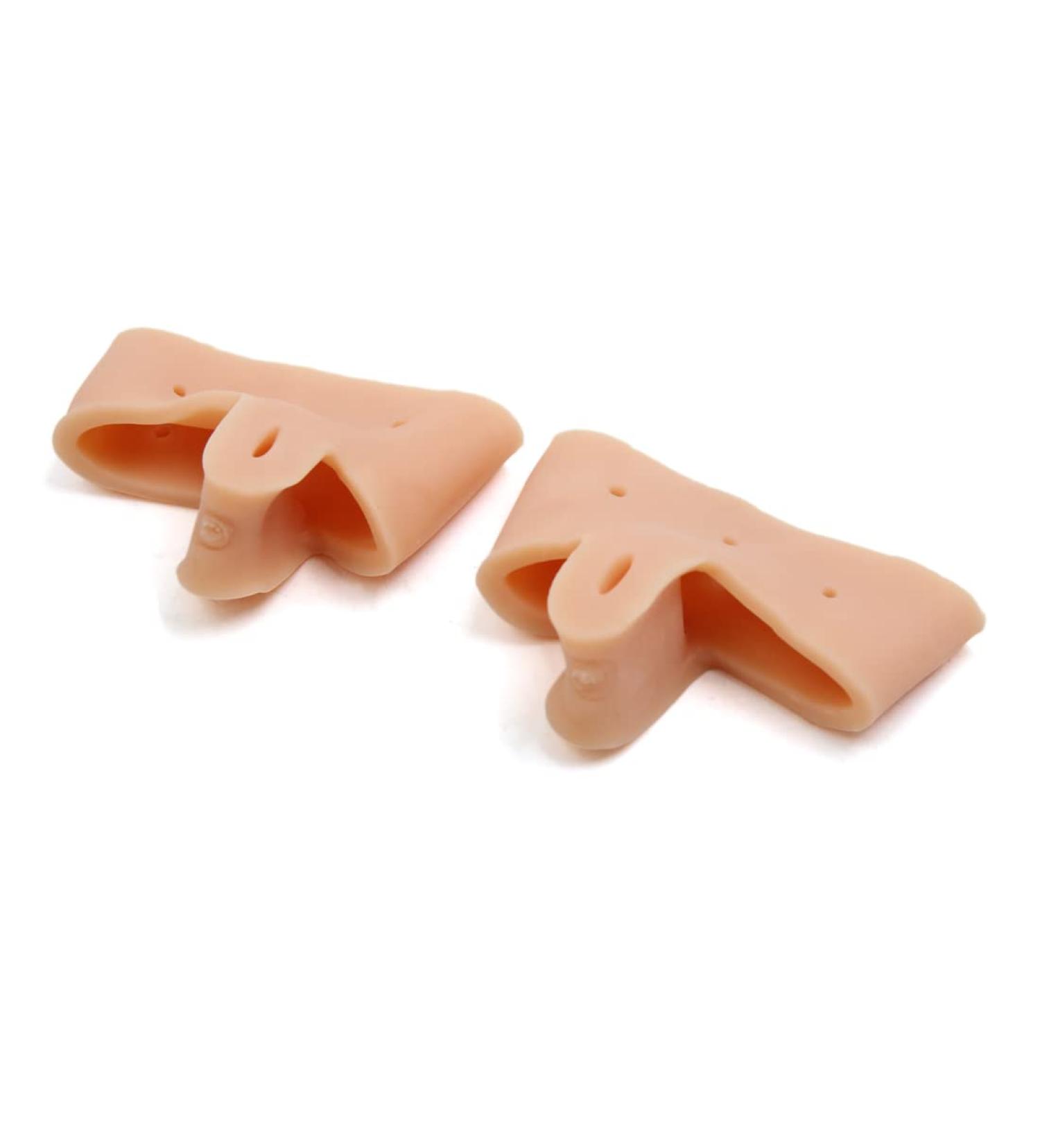 Ruilogod Skin Color Silicone Foot Care - Hallux Valgus Correction Boards for Bicyclic Toes | Comfortable & Effective Support - Buy Online on GoSupps.com