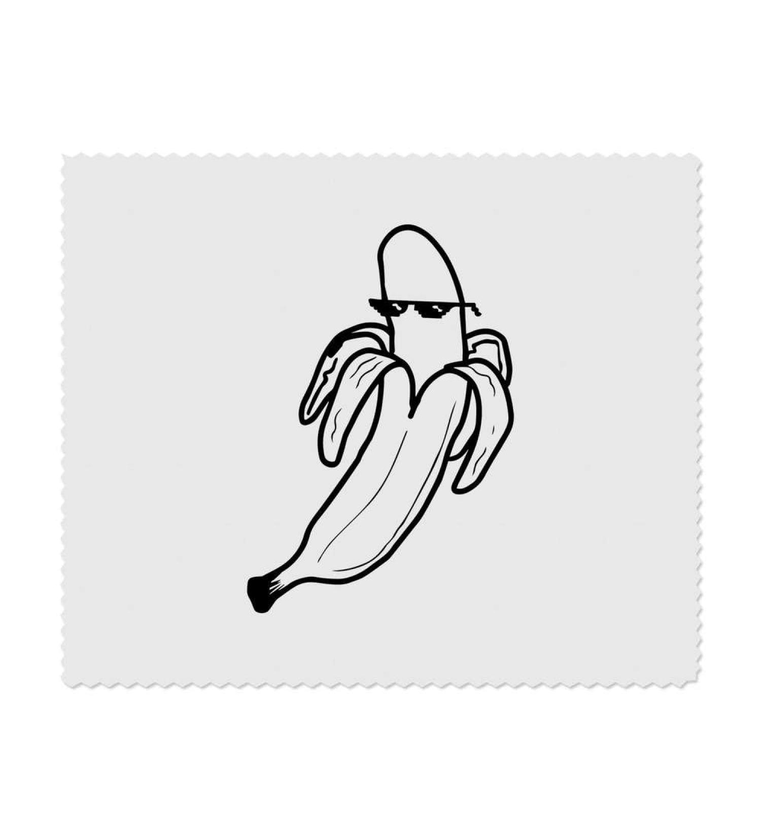 2 x Banana Sunglasses Microfiber Cleaning Cloths - Premium Lens Care | International Shipping Available - Buy Online on GoSupps.com