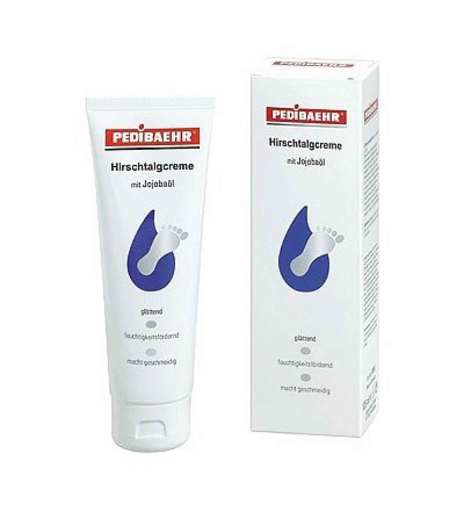 Deer Tallow Foot Cream for Calluses - Jojoba Oil & PediBaehr 125ml | Nourishing Soothing Care for Pressure Points - Buy Online on GoSupps.com