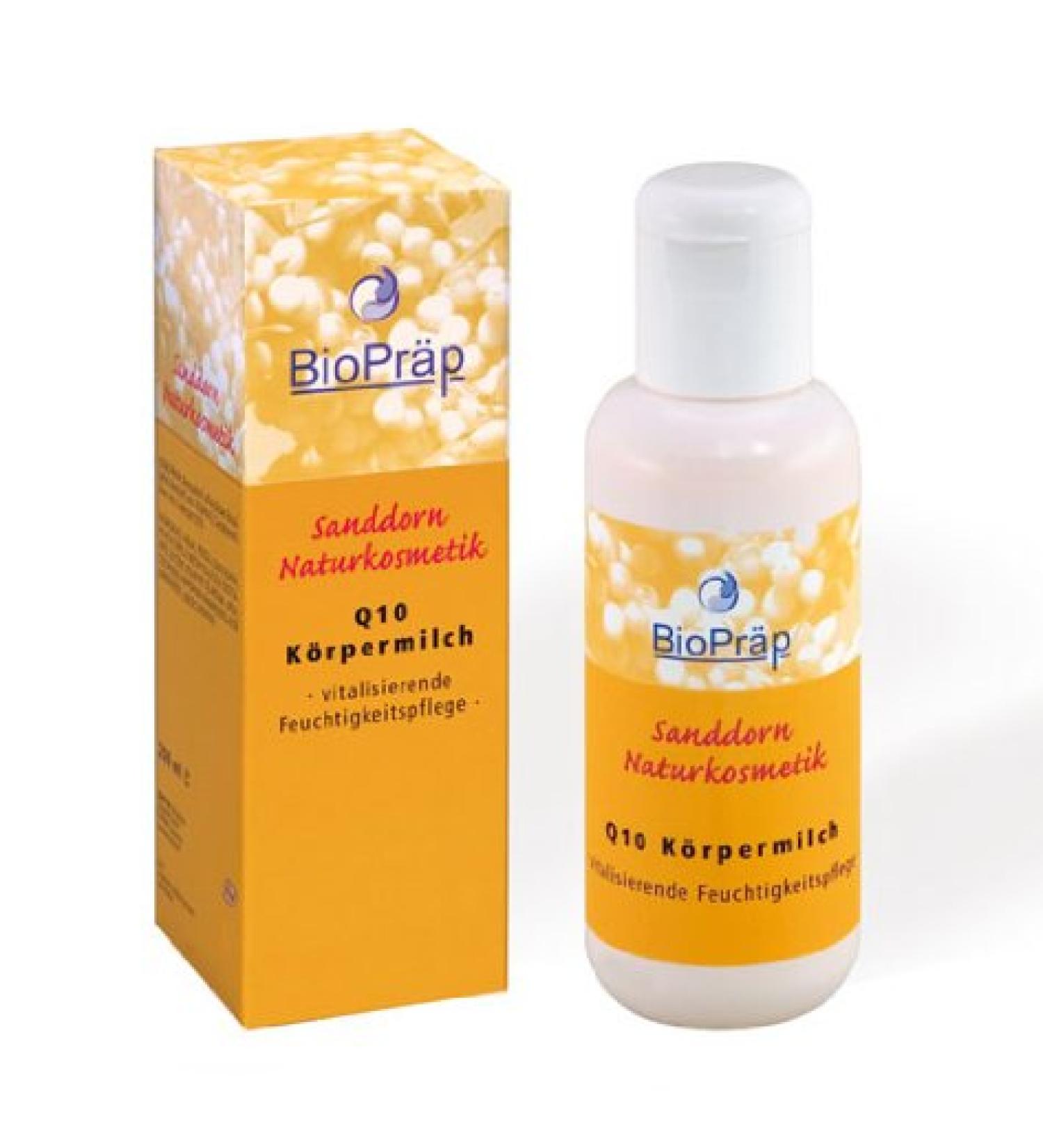 Q10 body milk with sanddorn 200 ml