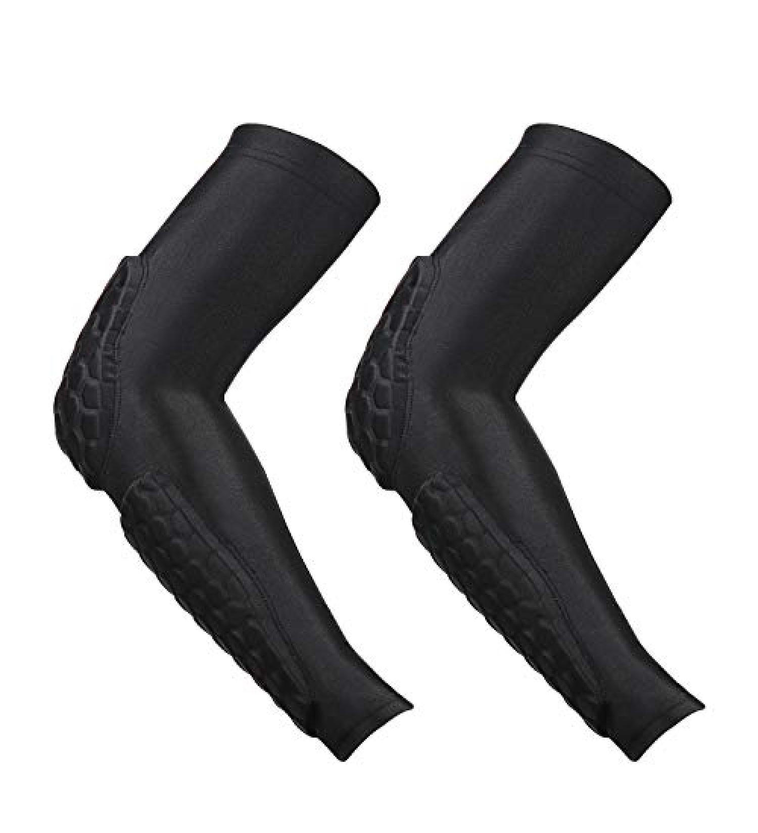 GUOZI Arm Elbow Sleeves 2 Pack - Crashproof Pads for Sports - Youth & Adult Sizes - Buy Online on GoSupps.com