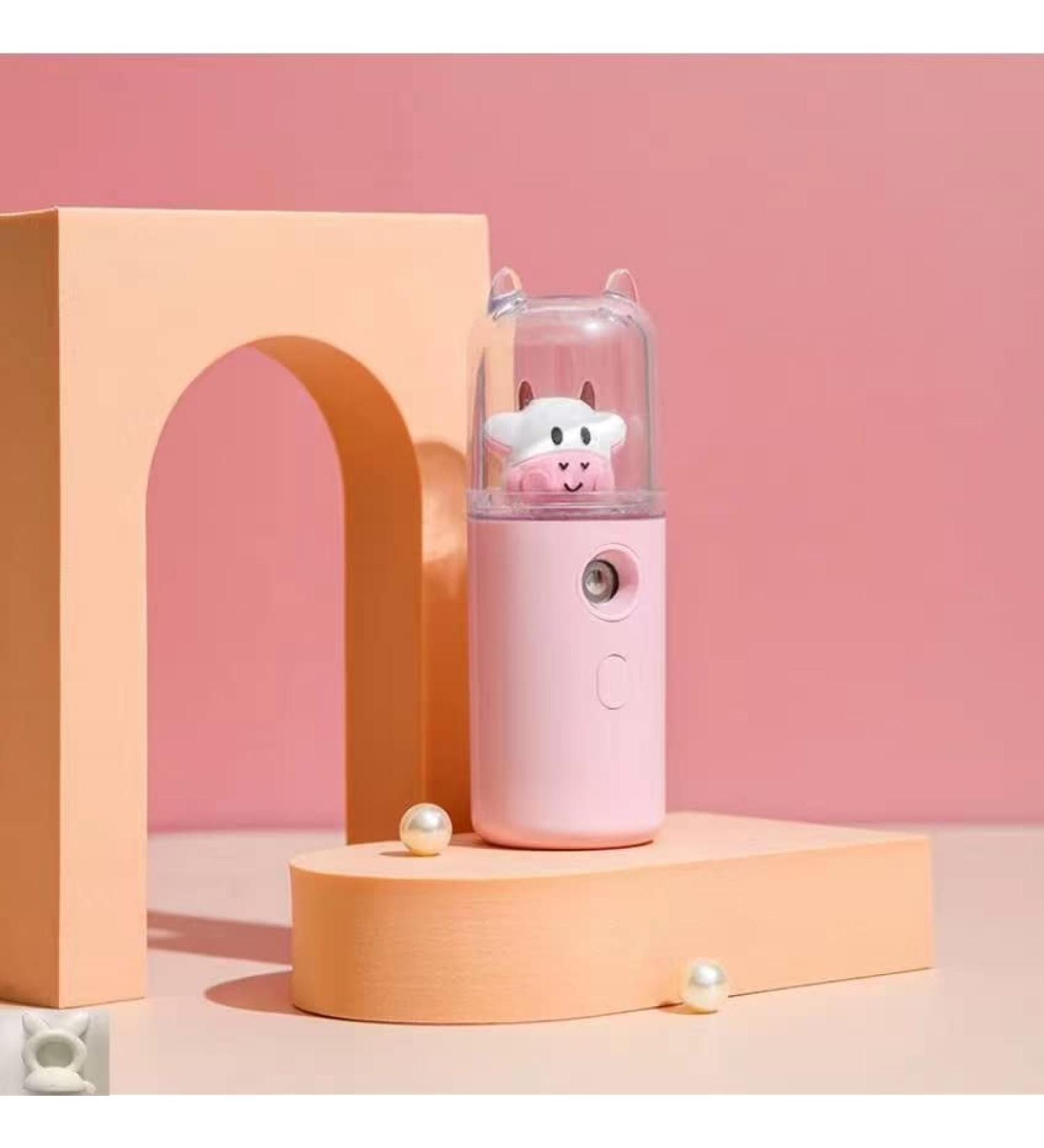 Facial Nano Mist Sprayer USB Rechargeable Battery Operated 30Ml Mini Portable Spray Face Moisturizing Hydrating Steamer Facial Humidifier for Skin Care - Buy Online on GoSupps.com