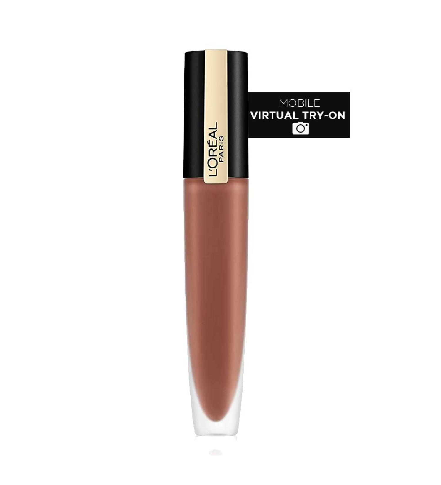 L'Oreal Paris Rouge Signature Matte Lip Stain - Iconic Red - Buy Online on GoSupps.com