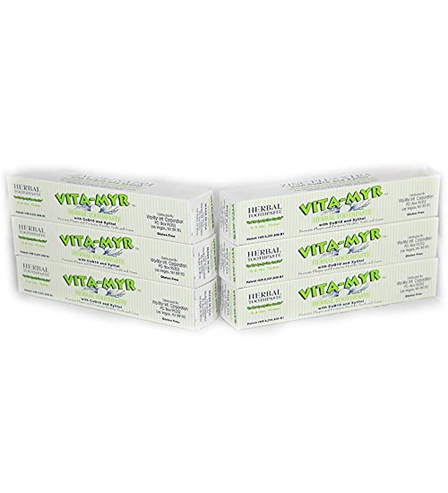 Zinc+ Toothpaste - No Sugar Fluoride-Free Gluten-Free SLS-Free Made in USA | Pack of 6 - 5.4 oz - Buy Online on GoSupps.com