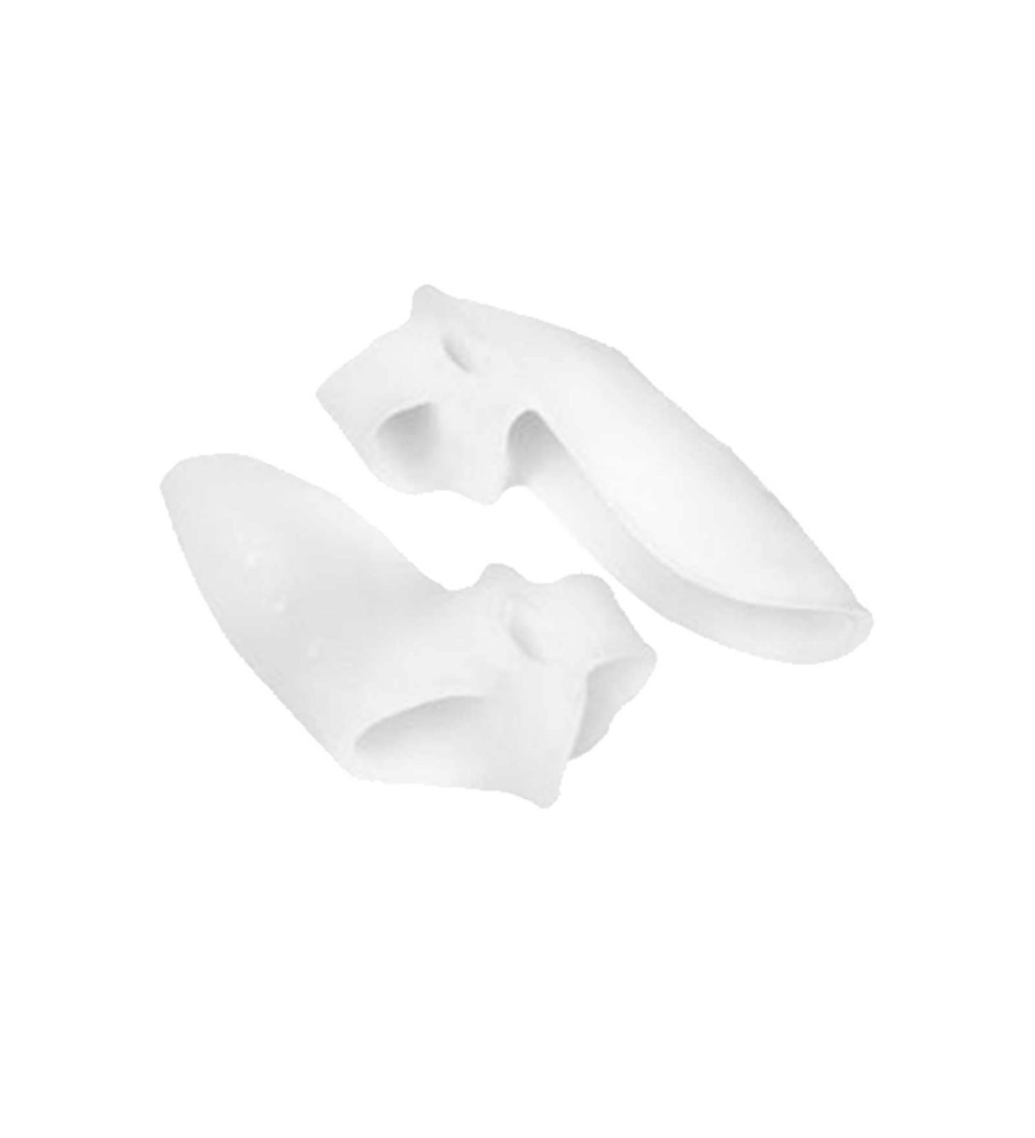 Gel Toe Separators for Bunion Relief - 2 Loop Toe Corrector Pads for Overlapping Toes - One Size Fits Most - Buy Online on GoSupps.com