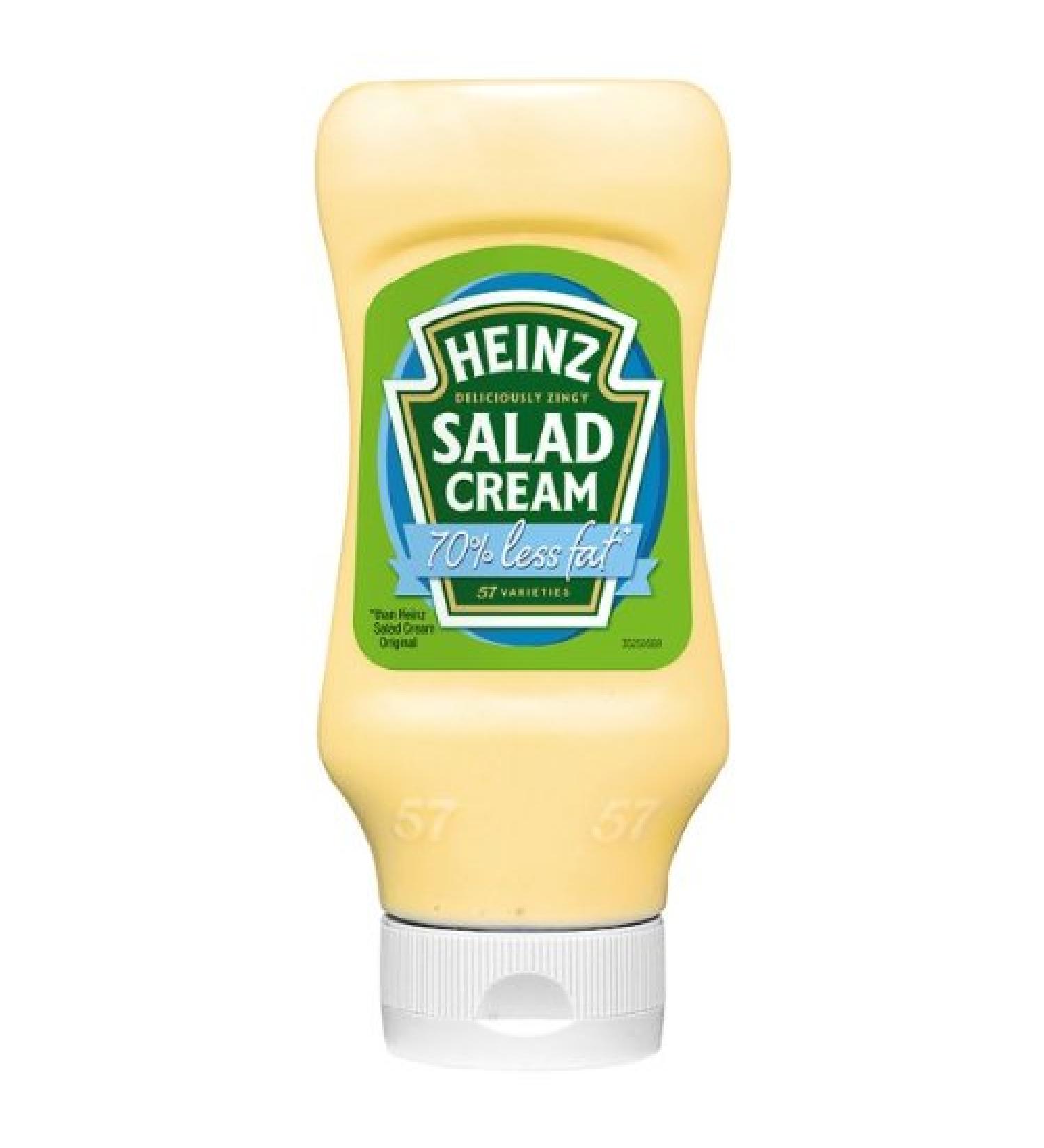 HEINZ Heinz Top Down Light Salad Cream 4 x 460g