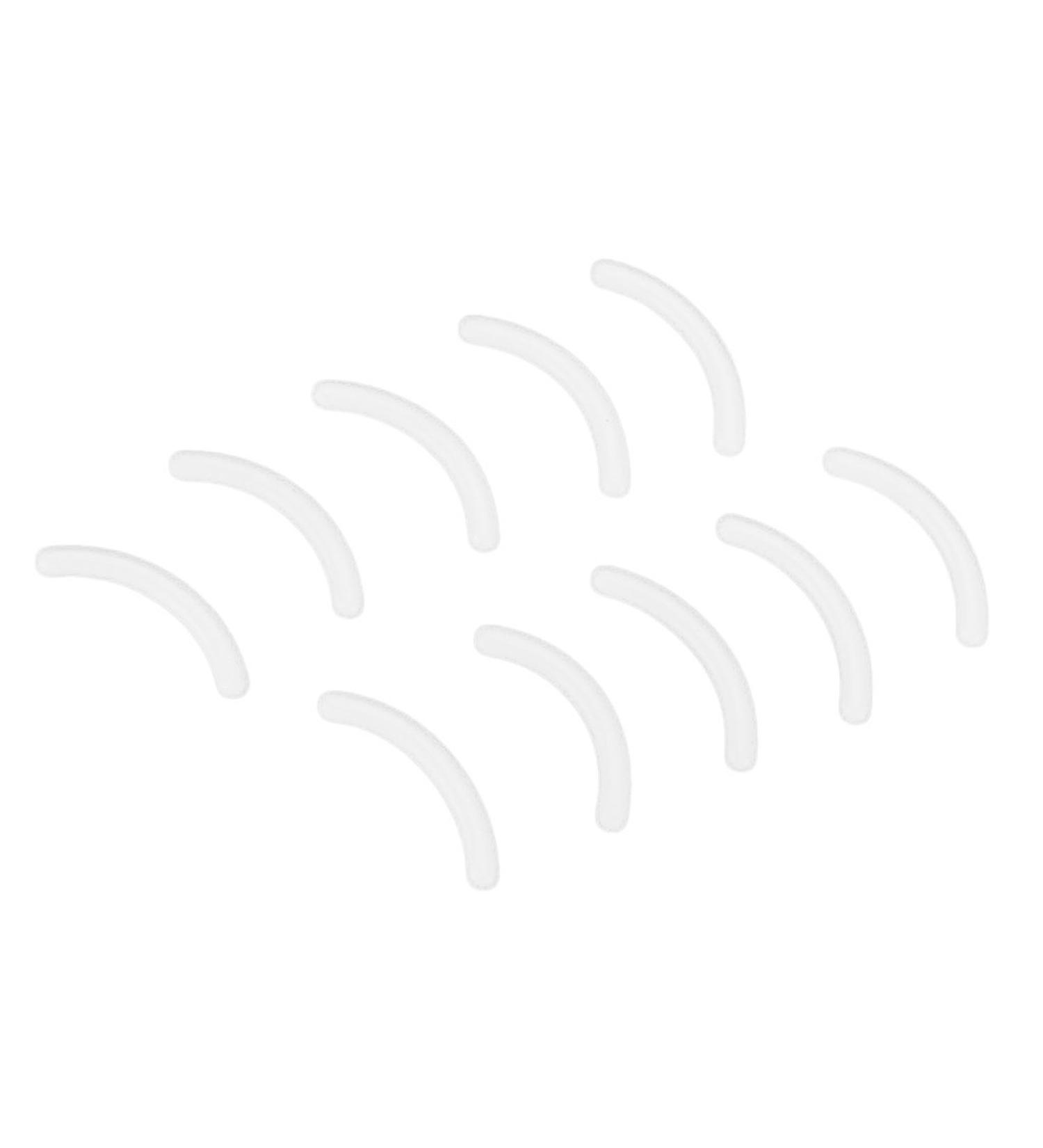 Pack of 10 Women's Colored Replacement Rubber Pads for Eyelash Curler - White Eyelash Shaper Pads | International Shipping - Buy Online on GoSupps.com