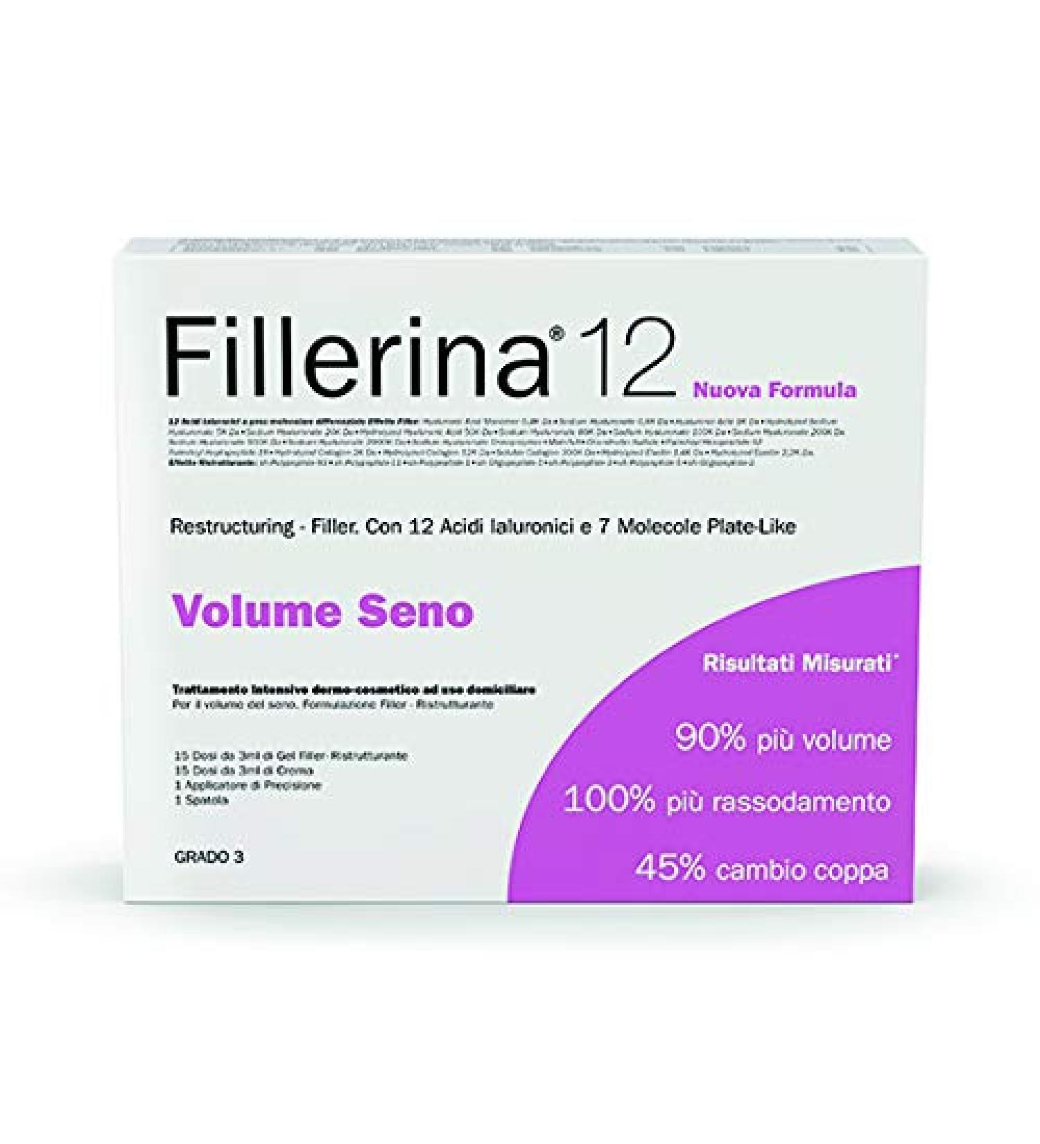 Fillerina LABO FILLERINE 12 RESTRUCTURING-FILLER BREAST VOLUME Intensive Treatment Filling Grade 3 2 x 50 ml
