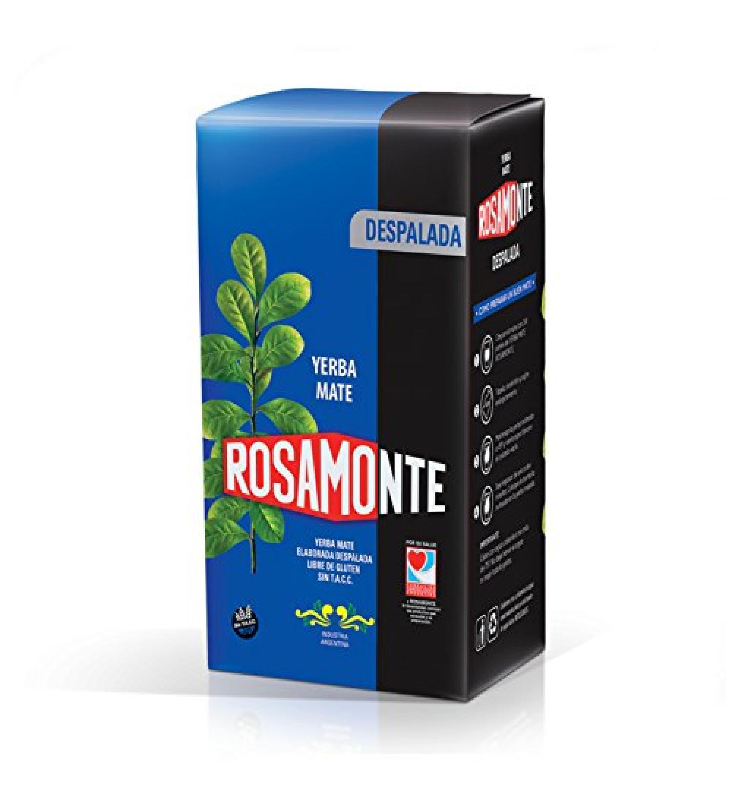 Yerba Mate Rosamonte Despalada 1kg (No Stems)