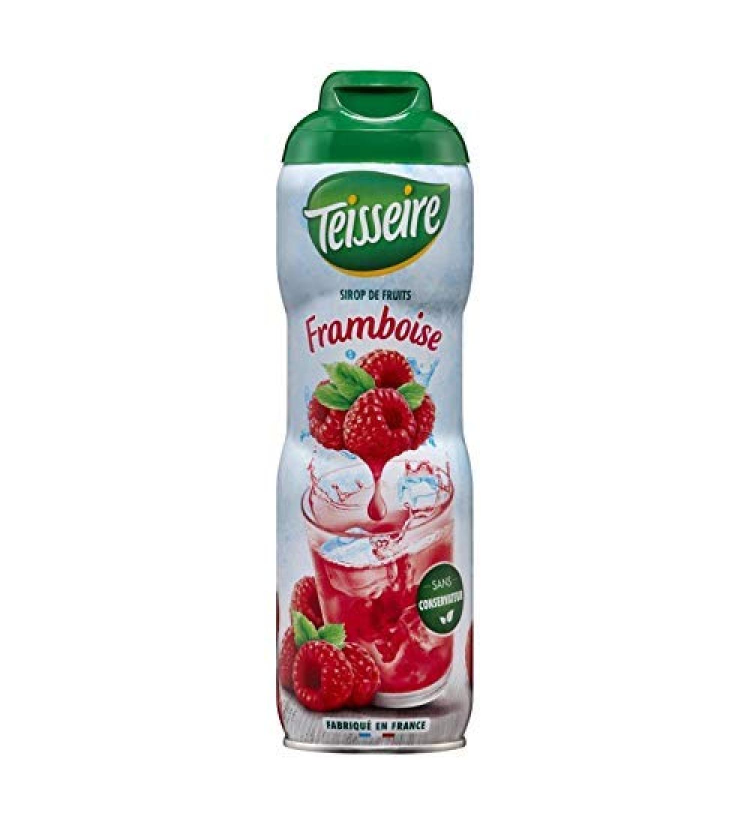 TEISSEIRE - Sirop Framboise 60Cl - Lot De 3 - Livraison Offerte