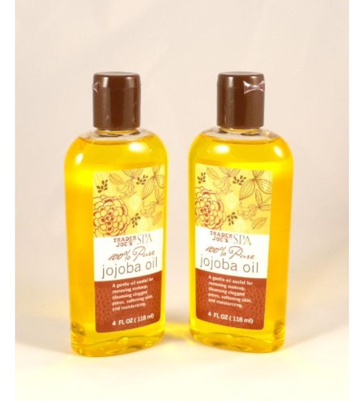 Trader Joe's 100% Pure Spa Jojoba Oil - Crujson Free - Two 4-Oz Bottles - Buy Online on GoSupps.com
