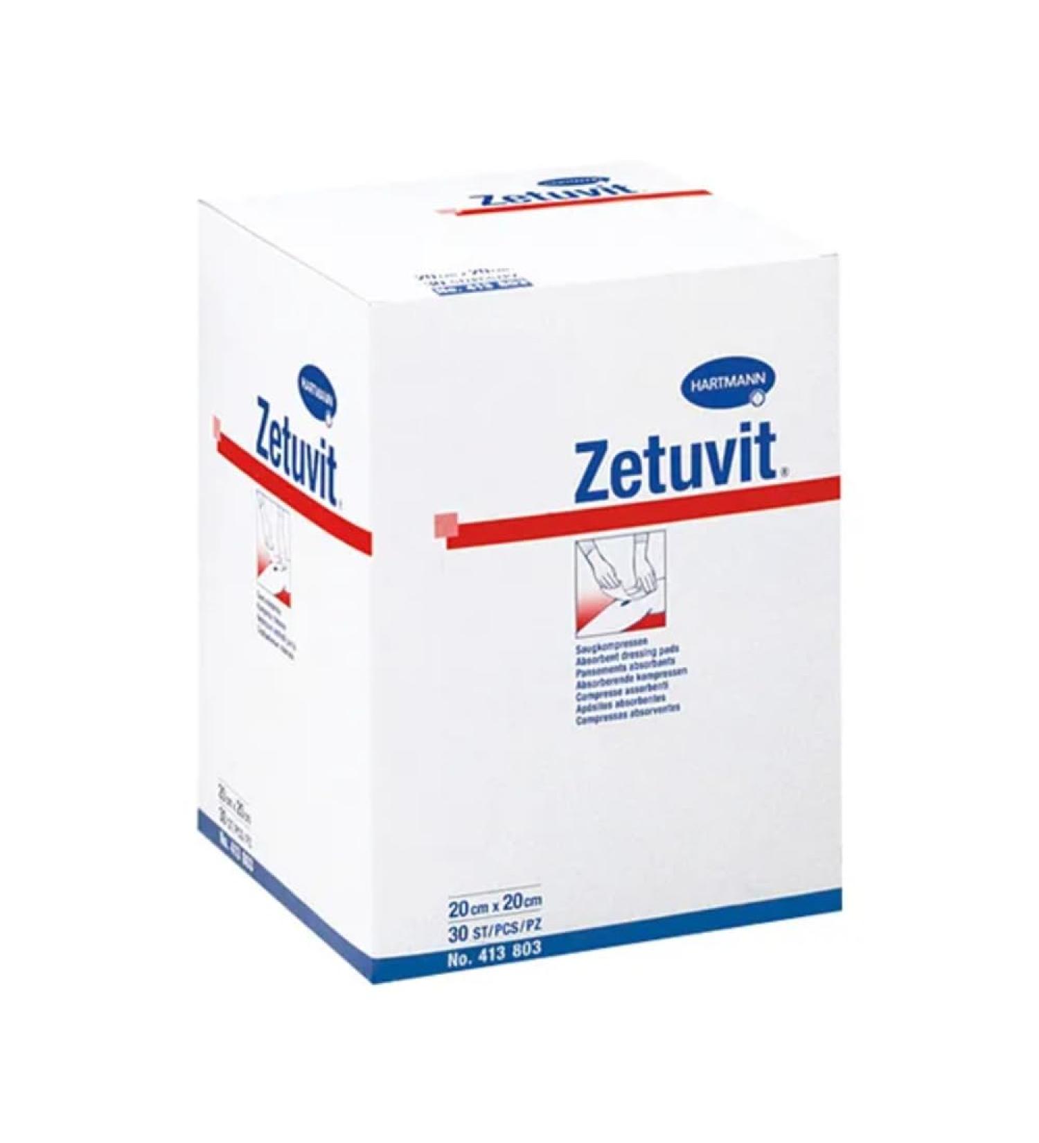 Zetuvit 4138034 dressings non-sterile 20 cm x 20 cm (pack of 30)