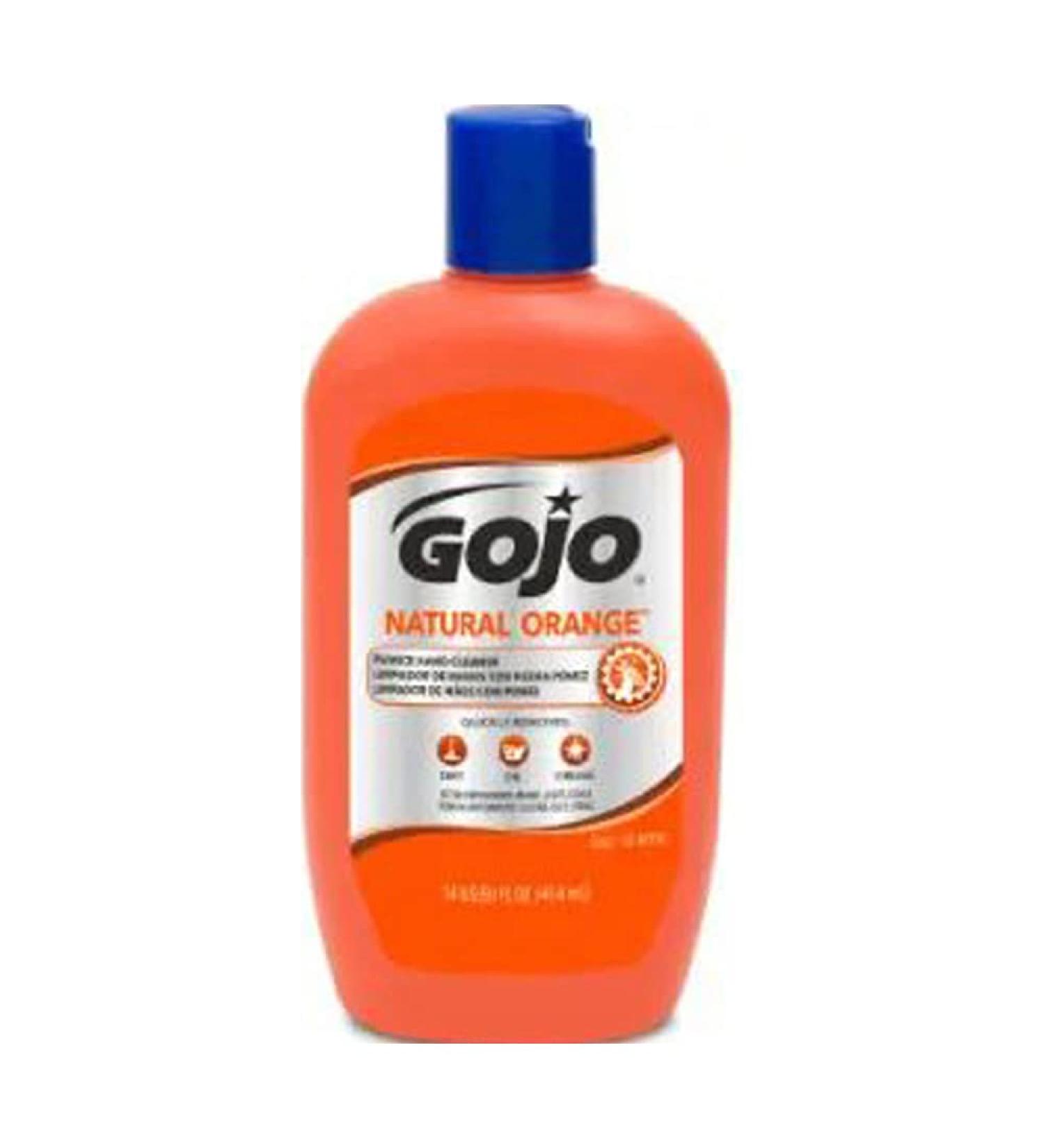 Gojo Hand Cleaner With Pumice Orange Formula 14 Oz. Bottle (pack of 12)