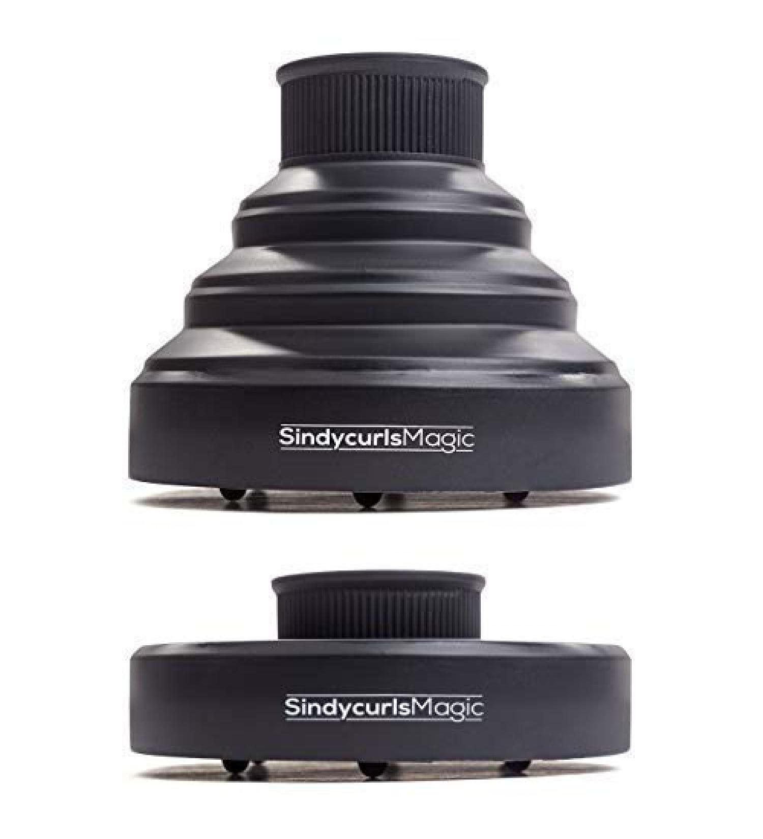 SindycurlsMagic Collapsible Silicone Hair Diffuser Attachment - Lightweight & Portable - Buy Online on GoSupps.com