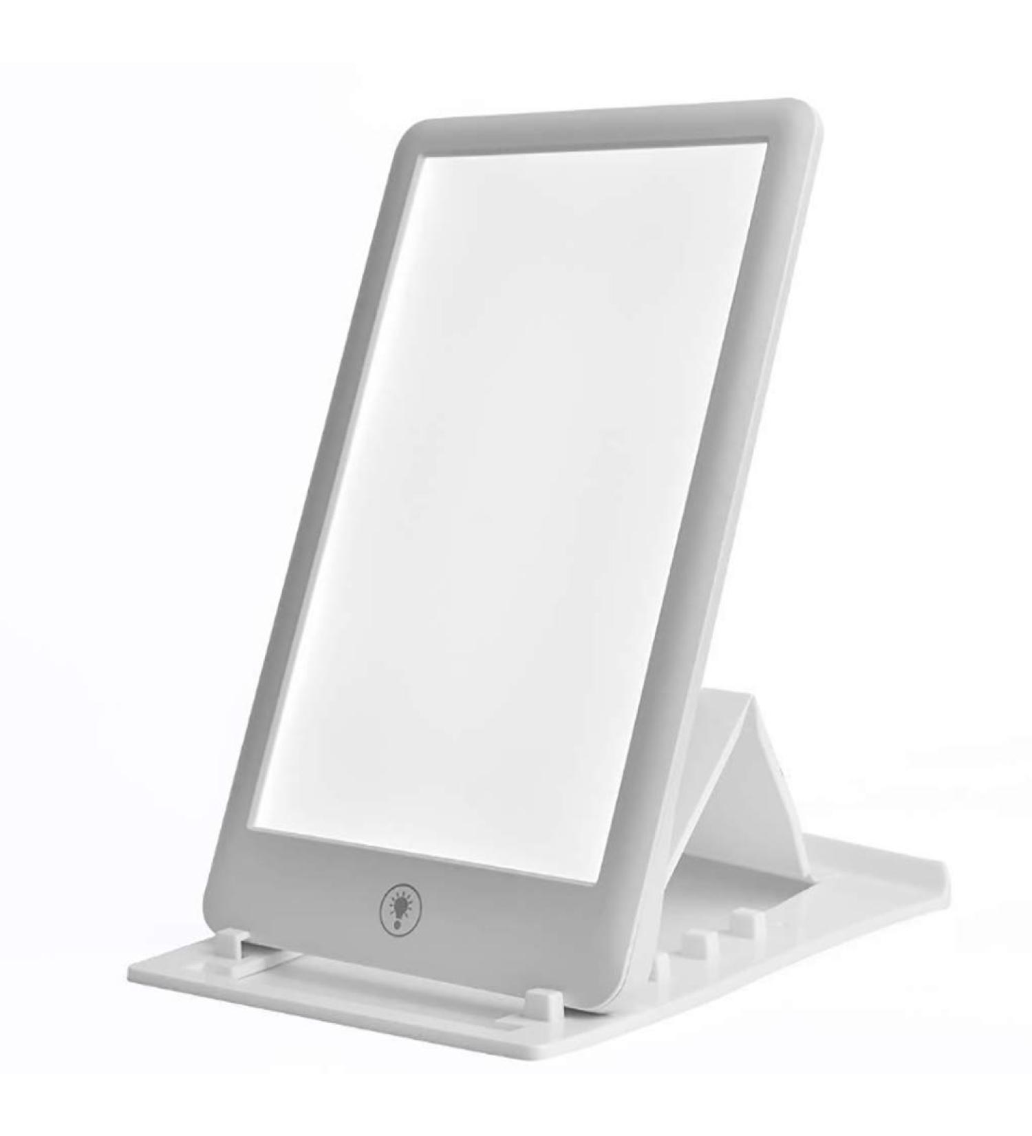 CHSHY Portable Light Therapy Energy Lamp 5 600 32 000Lux Happy Daylight Lamp with Touch Control Brightness Setting Adjustable Angle Cool White UV Free - Buy Online on GoSupps.com