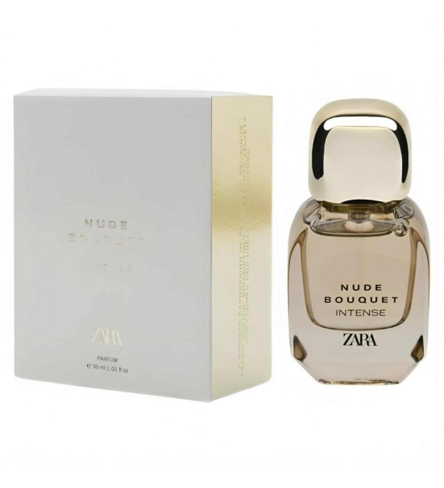 Zara Nude Bouquet Intense Women Perfume EDP Eau de Parfum Elegant Floral Fragrance Scent with Bergamot and Vanilla 30ml (1.0 fl. oz) - Buy Online on GoSupps.com