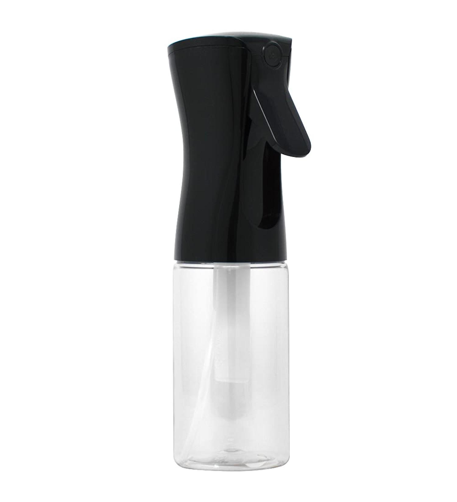 Black Top Clear Bottle 5oz