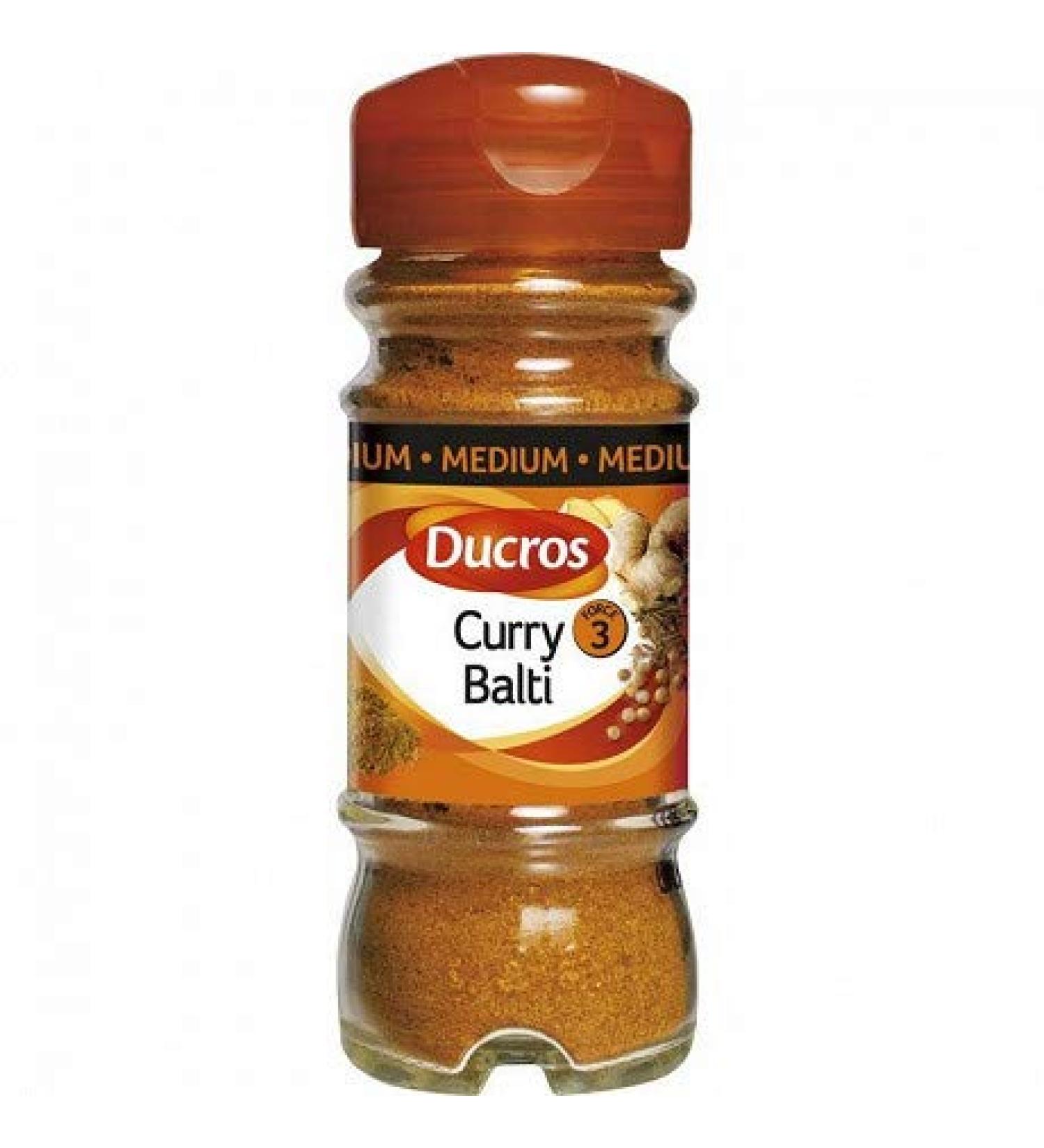 Ducros Balti Curry Medium N°3 39G - Set of 4