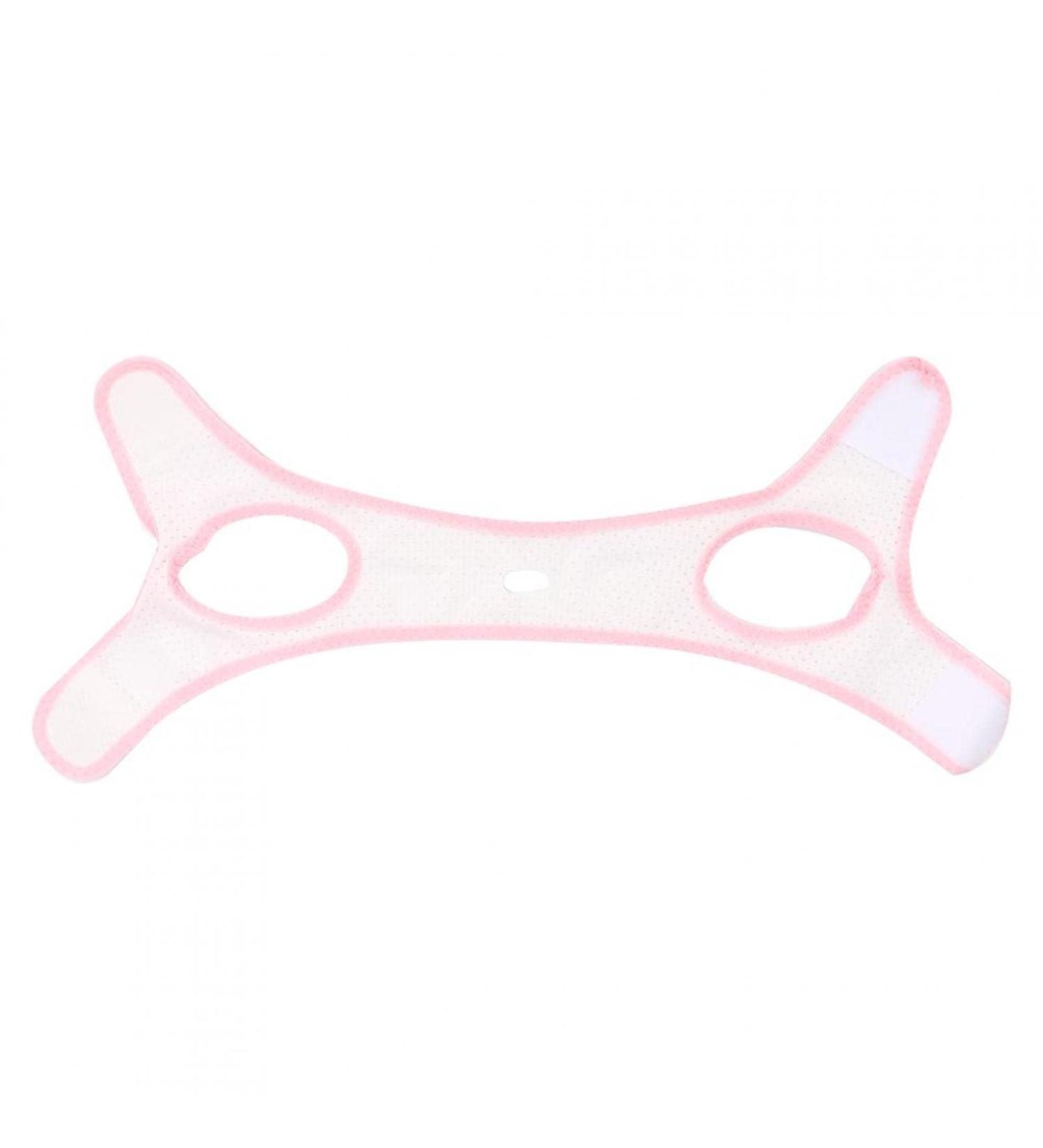 Anti-Snore Chin Strap - Breathable Fabric for Children and Adults (Pink) - Buy Online on GoSupps.com