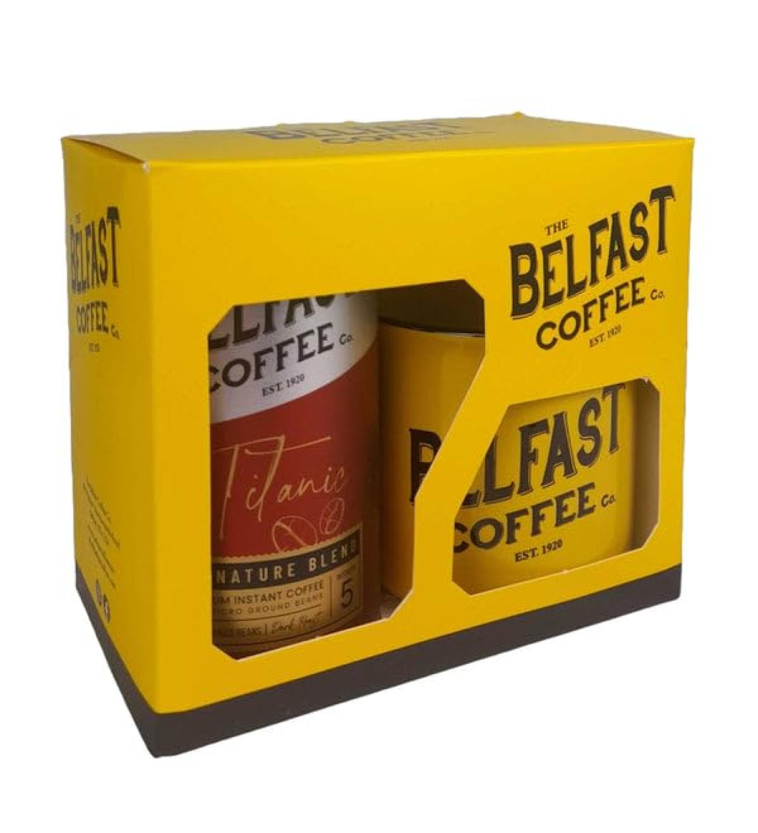 Coffee & Mug Gift Box Set - Belfast Coffee Company Samson Blend - Buy Online on GoSupps.com