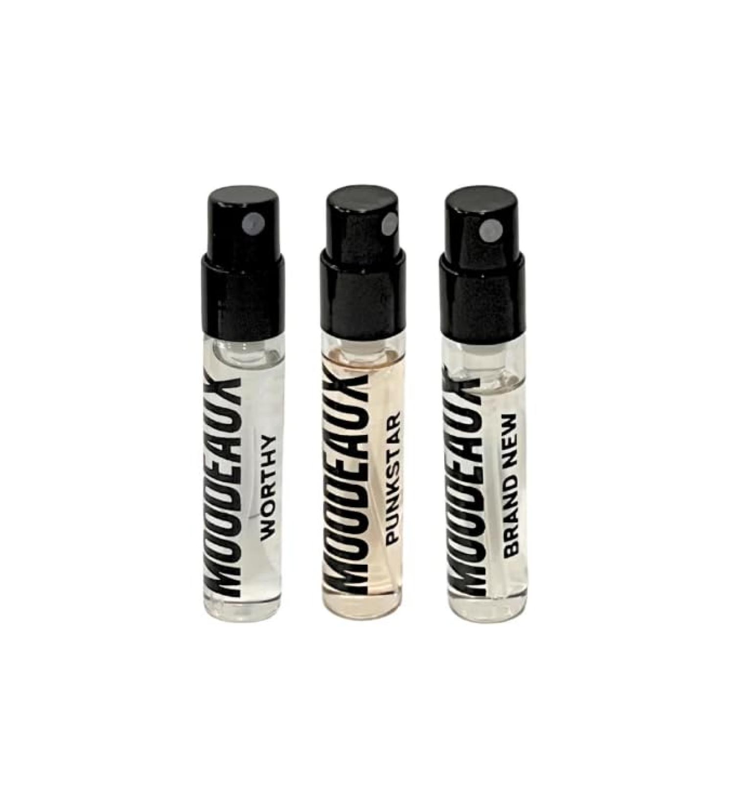 Moodeaux Intenscenual Fine Fragrance Discovery Set (Worthy PunkStar and BrandNew