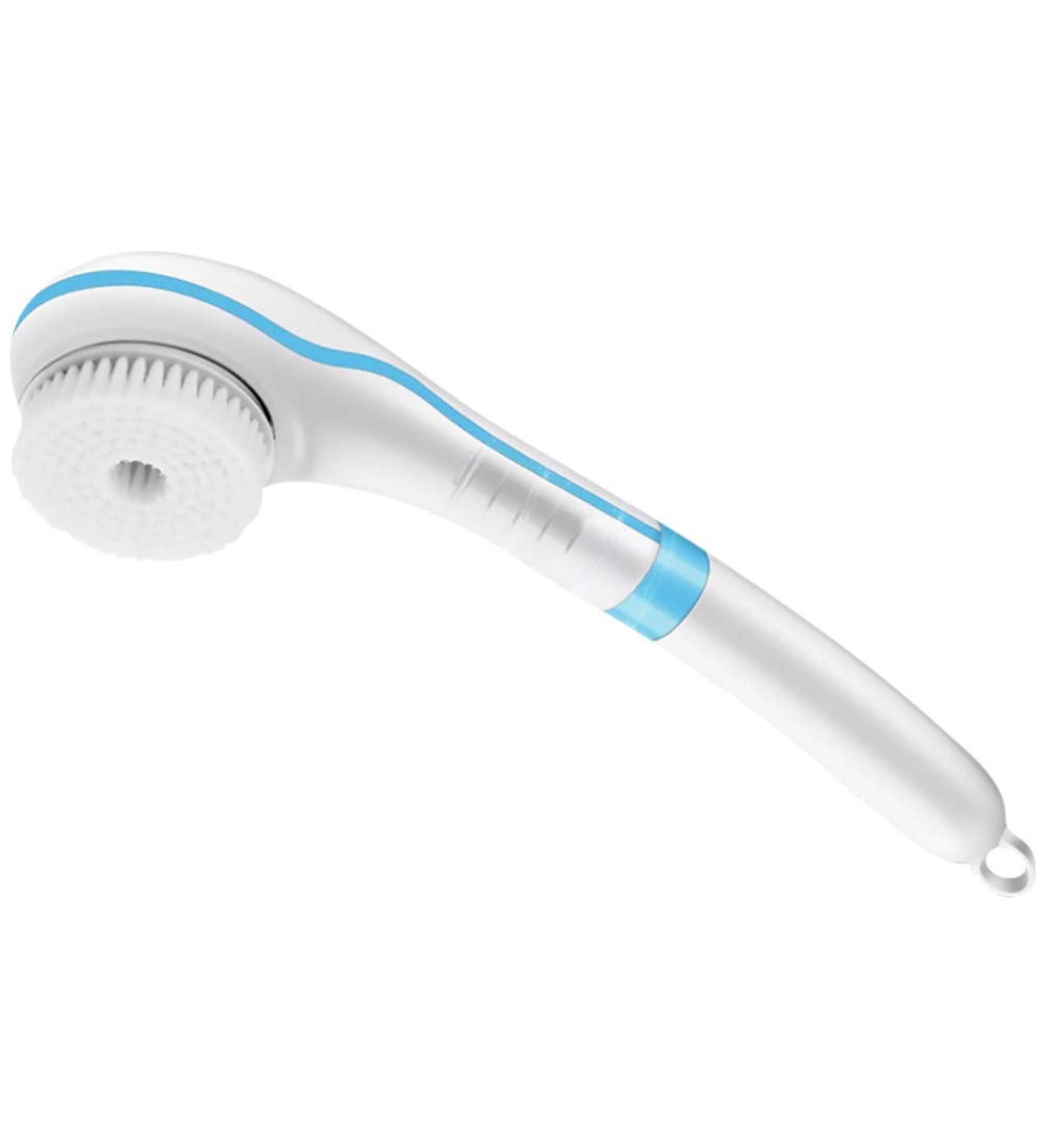 Healifty Electric Rotating Back Brush Set - Exfoliating Body Scrubber for Men and Women with Long Handle, Shower Deep Cleansing Brush - Buy Online on GoSupps.com