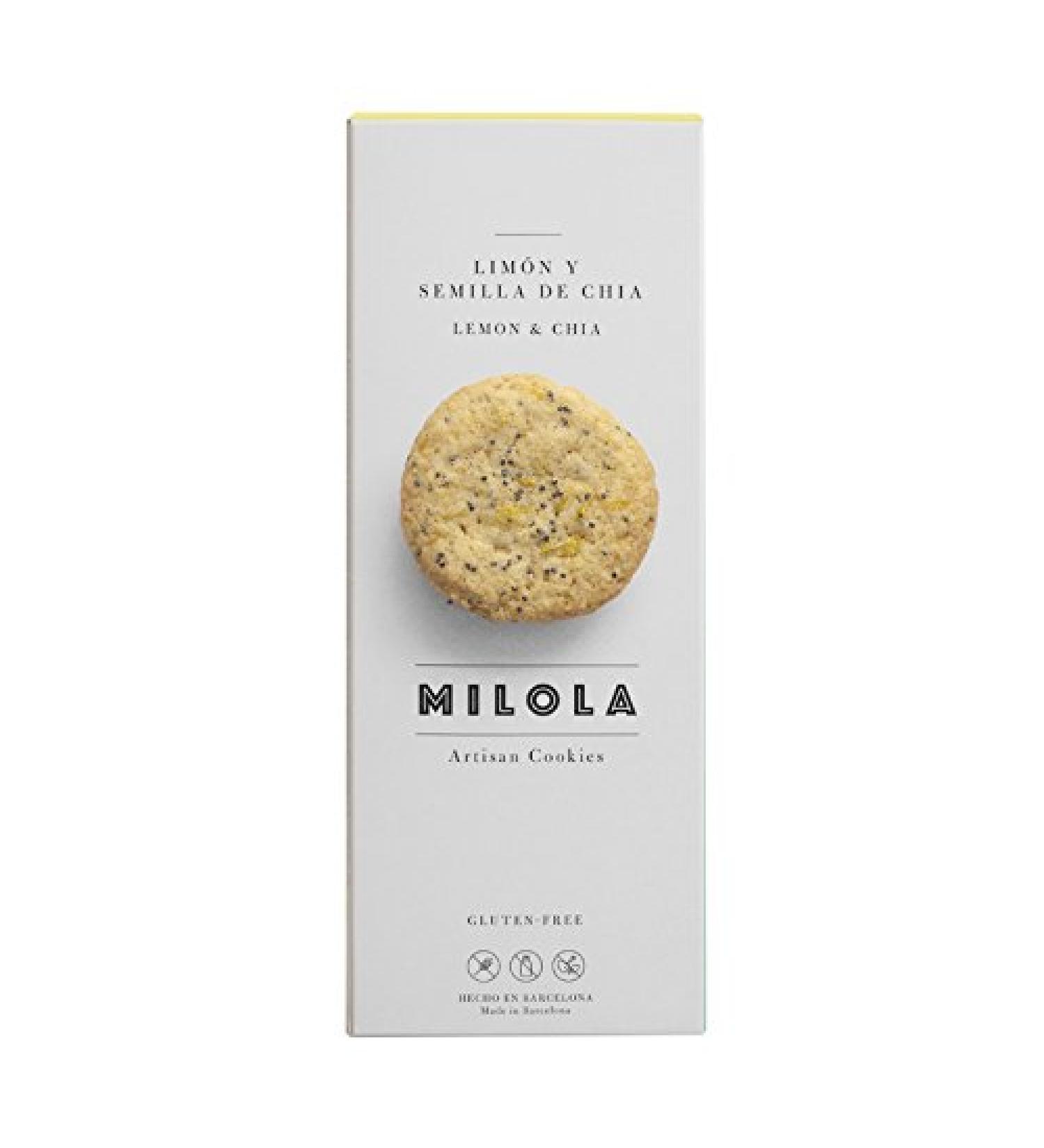 Milola - Lemon Chia Cookie - 140 grams