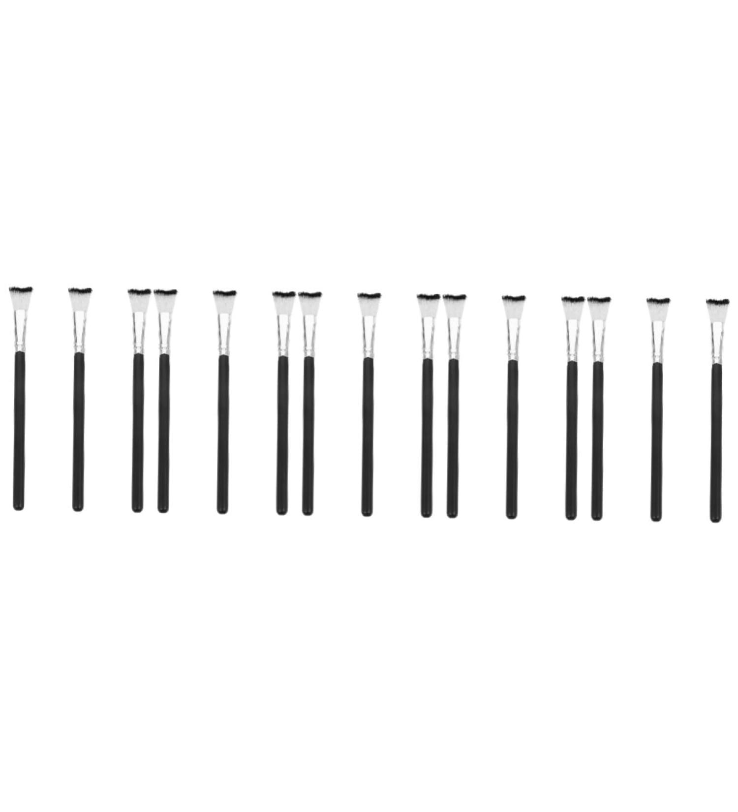 Baluue 15 Pcs Fish Tail Brush Nose Contour Makeup Brush Nose Brush for Women Makeup Brush for Women 18.50X1.00X1.00CMx5pcs As Shown 1x5pcs - Buy Online on GoSupps.com