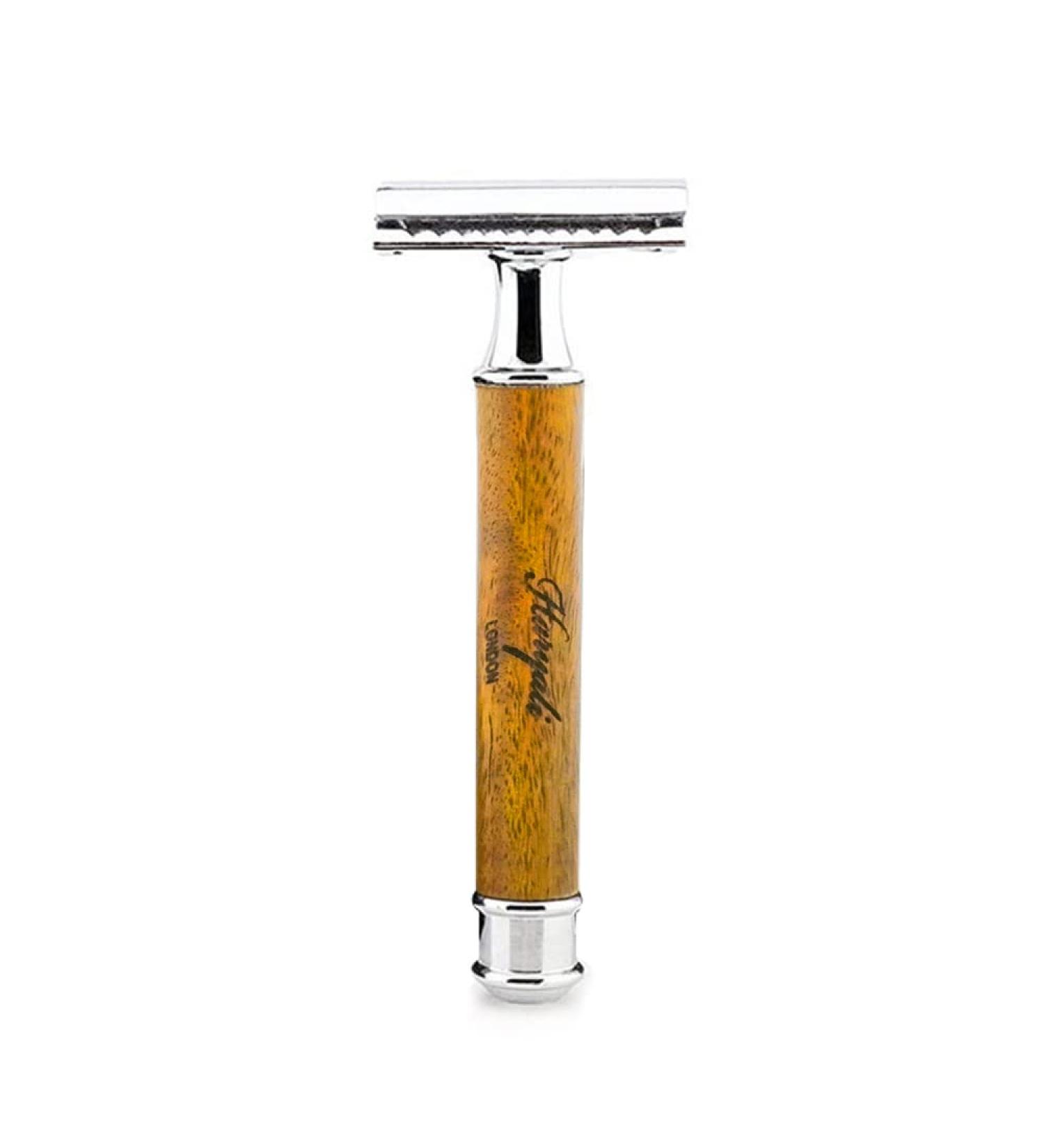 Haryali London razor plane women men - wooden razor plane men's razor zero waste eco razor women Double edge Safety Razor