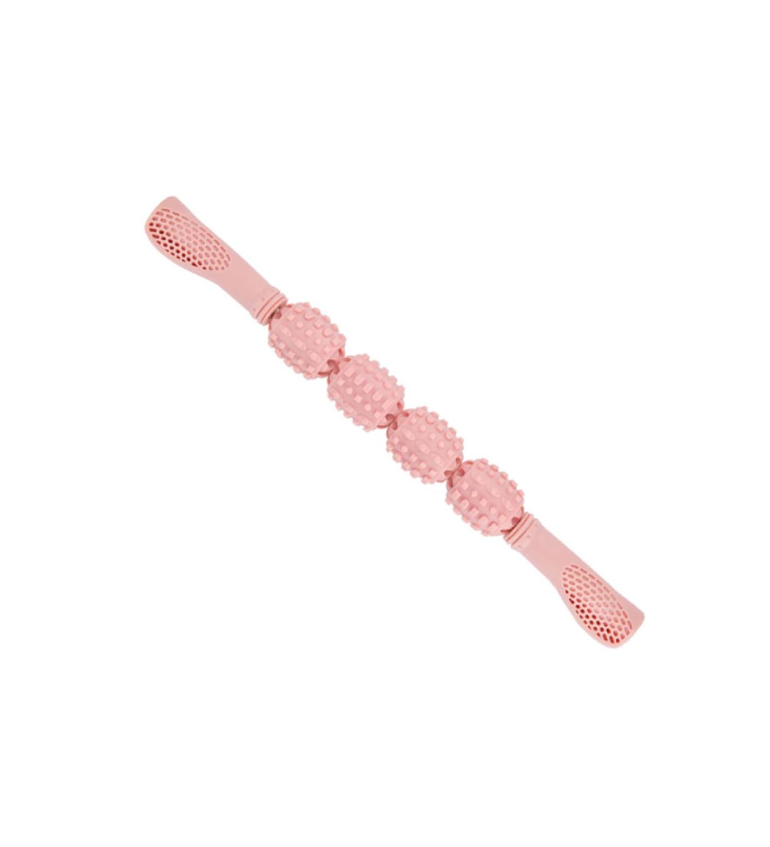 Lurrose 4-Wheel Yoga Stick | Deep Tissue Massage Roller | Muscle Relaxation | Eco-Friendly Fitness Tool - Buy Online on GoSupps.com