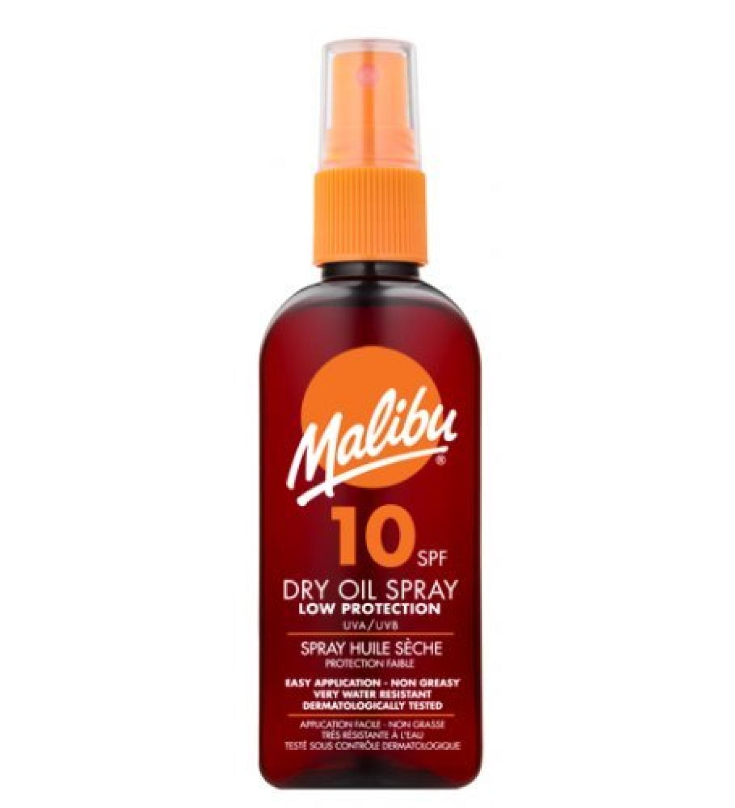 Malibu Dry Oil Spray SPF 10 100ml SPF10 100 ml (Pack of 1)