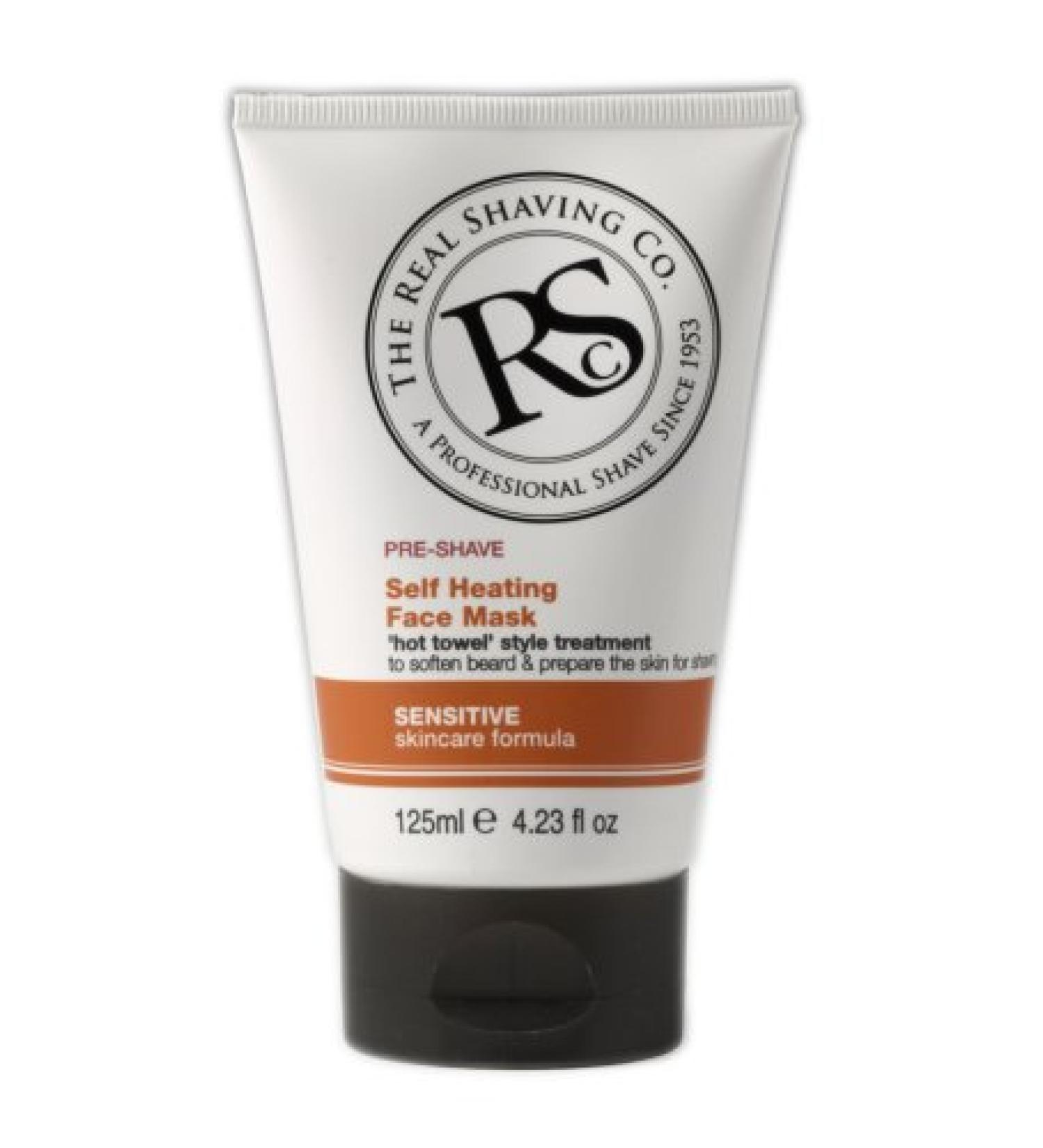 The Real Shaving Co. Pre-shave Self Heating Face Mask 4.23 Fl. Oz.