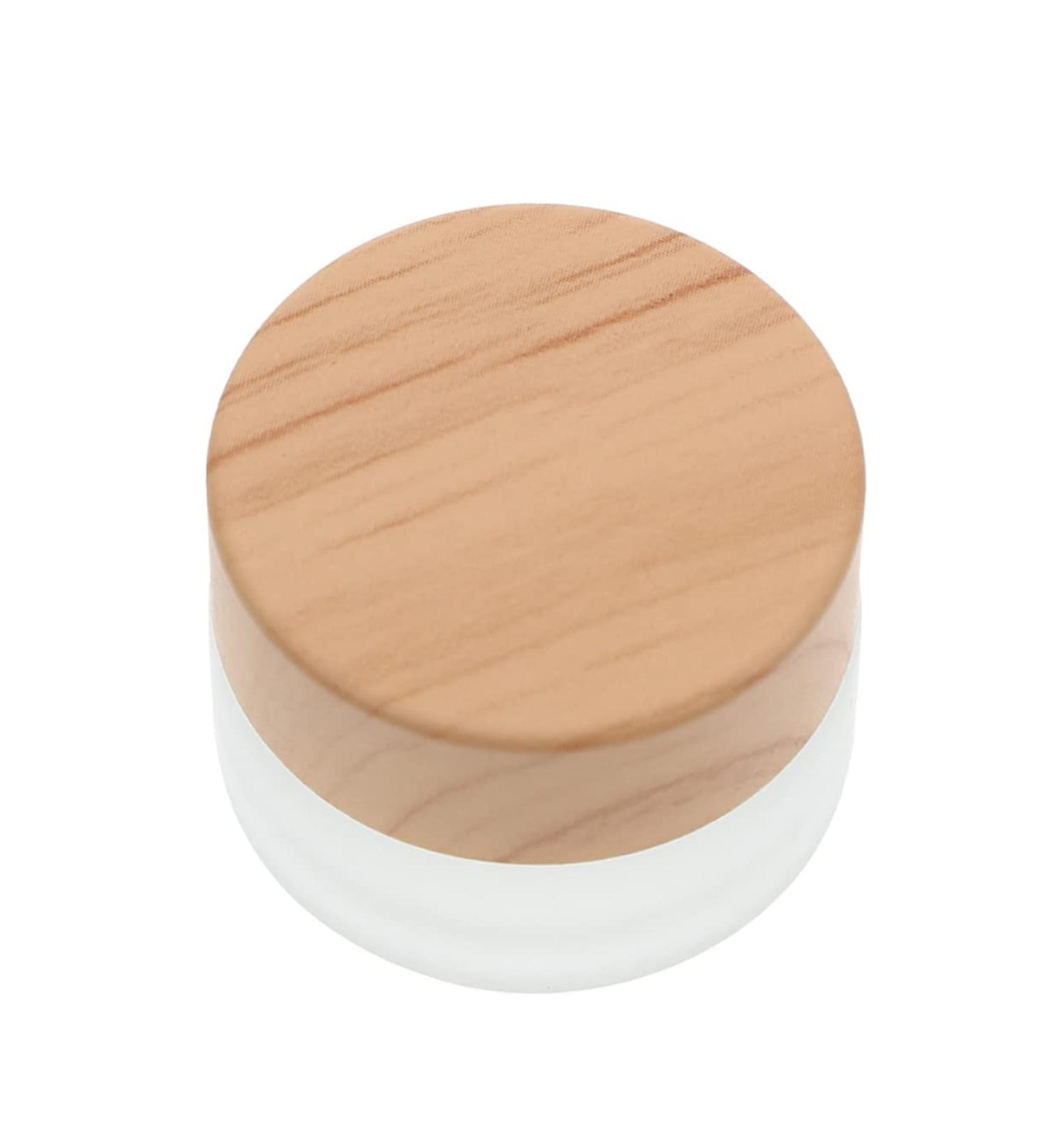 Beavorty Pen wash cup nail remover bottle eyeshadow dead skin soaking tool manicure soaking tool terrarium makeup containers Glass Craft Nail Art Cleaning Cup with cover travel size wood - Buy Online on GoSupps.com