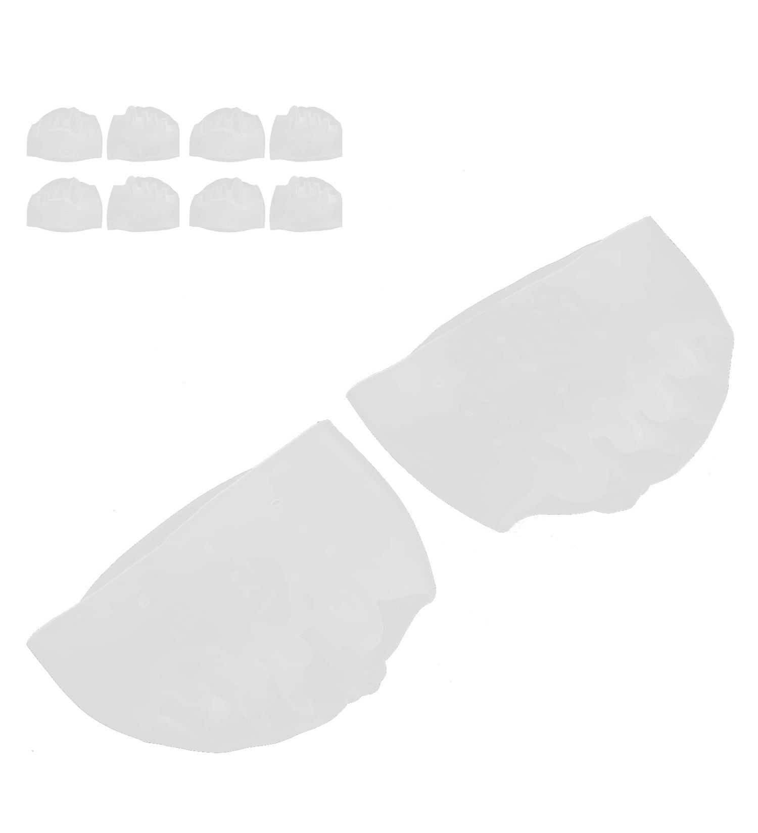 Bunion Corrector - Transparent Toe Straightener for Hallux Valgus - High Elasticity SEBS Material - 5 Holes Design - Buy Online on GoSupps.com