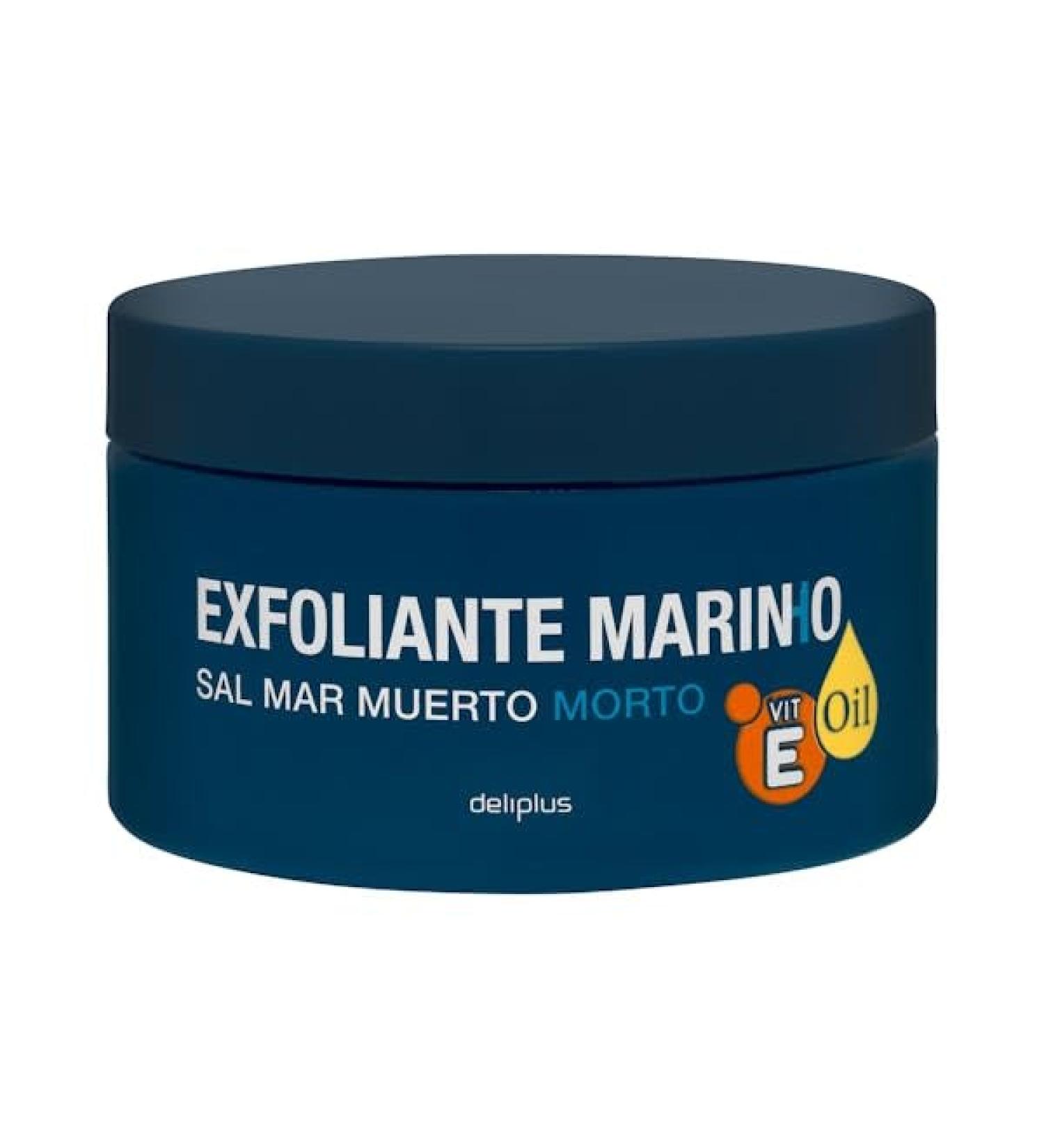 Deliplus Sea Salt Dead Sea Body Scrub can 400 g