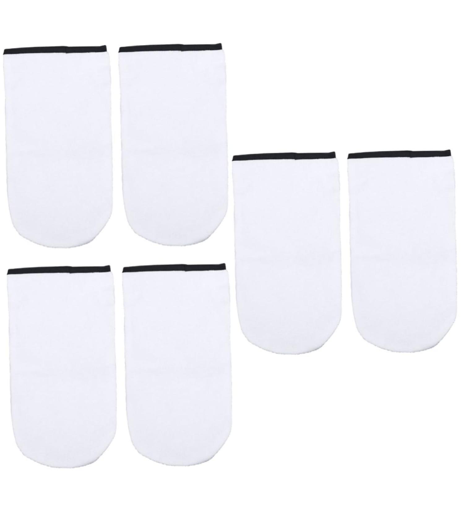 minkissy 3 Pairs Cotton Gloves for Hand Care Heated Glives Hand Care Paraffin Wax Gloves Paraffin Wax Bath Wax Hand Covers Bathing Accessories Bath Mitt Moisturizing Work White Bath Mat - Buy Online on GoSupps.com