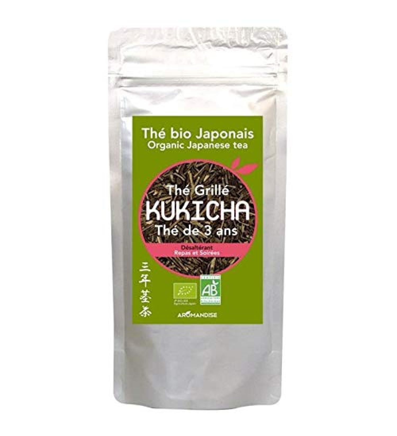 Aromandise Organic Japanese Kukicha Tea Bag 80g