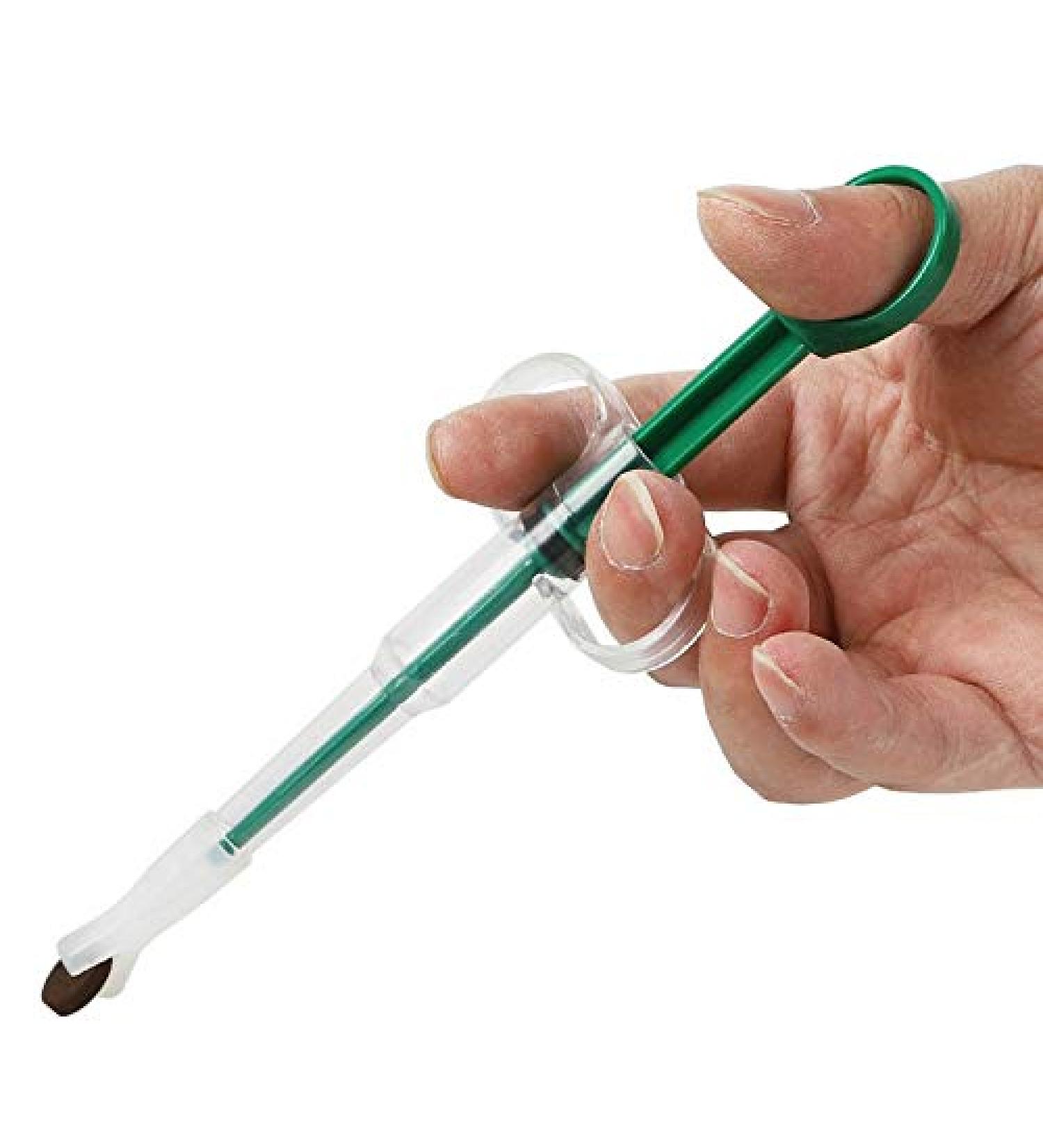 Backagin Cat Pill Popper  Animal Pill Gun  Baby Bird Feeder Syringe  Animal Pill Shooter for Baby Animals Dental Irrigation  Disposable Syringe for Birds Dogs Cats Dispenser Tool type3: single green - Buy Online on GoSupps.com