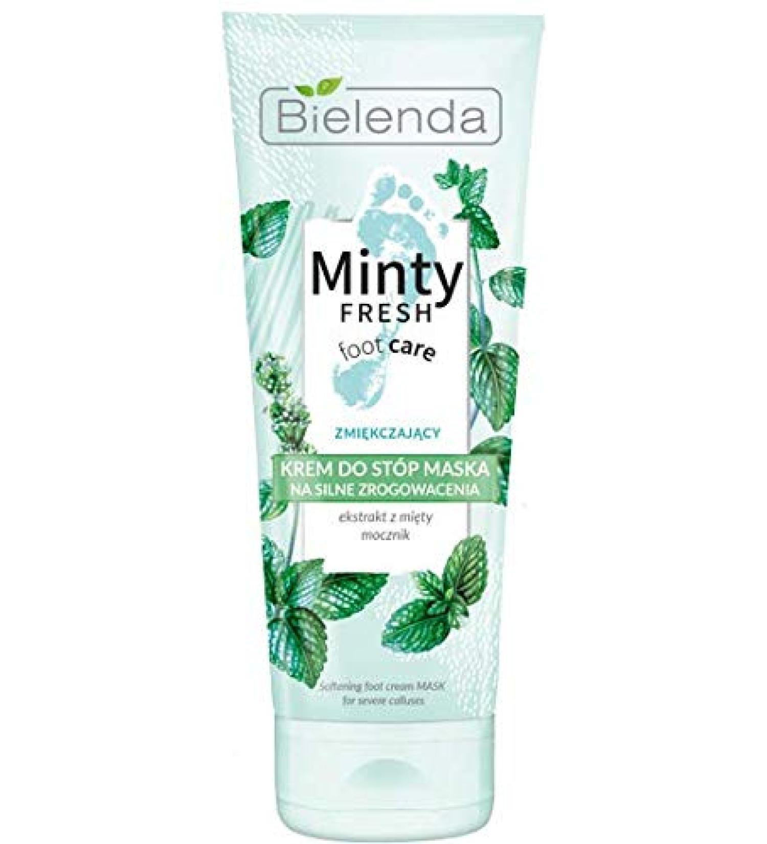 MINTY FRESH FOOT CARE Cream softening mask for strong calluses 100ml