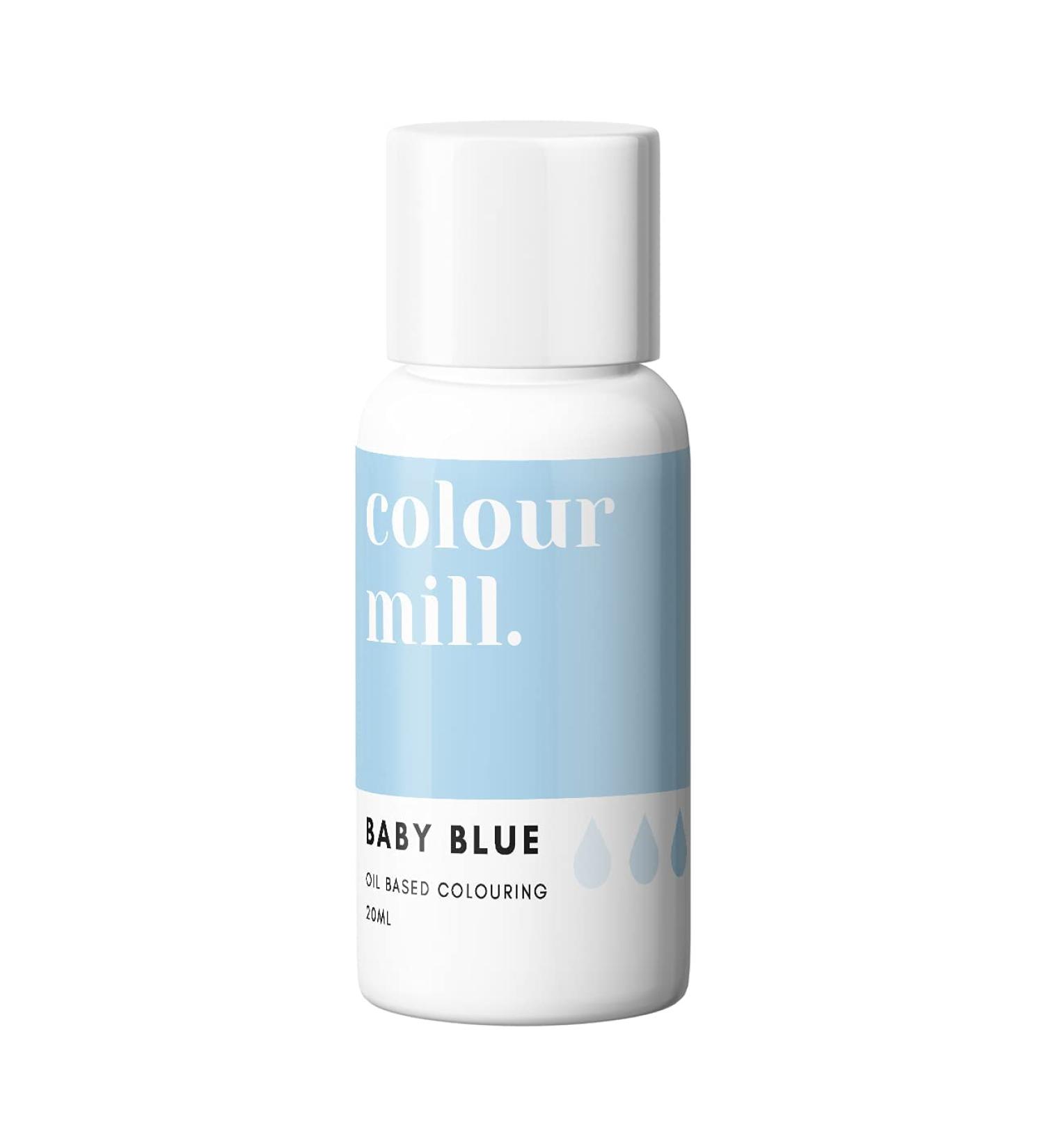 Colour Mill Edible Food Paint 20ml - Baby Blue | Liquid Cake Cookie Dye for Baking, Icing, Sugarpaste & Fondant - Buy Online on GoSupps.com