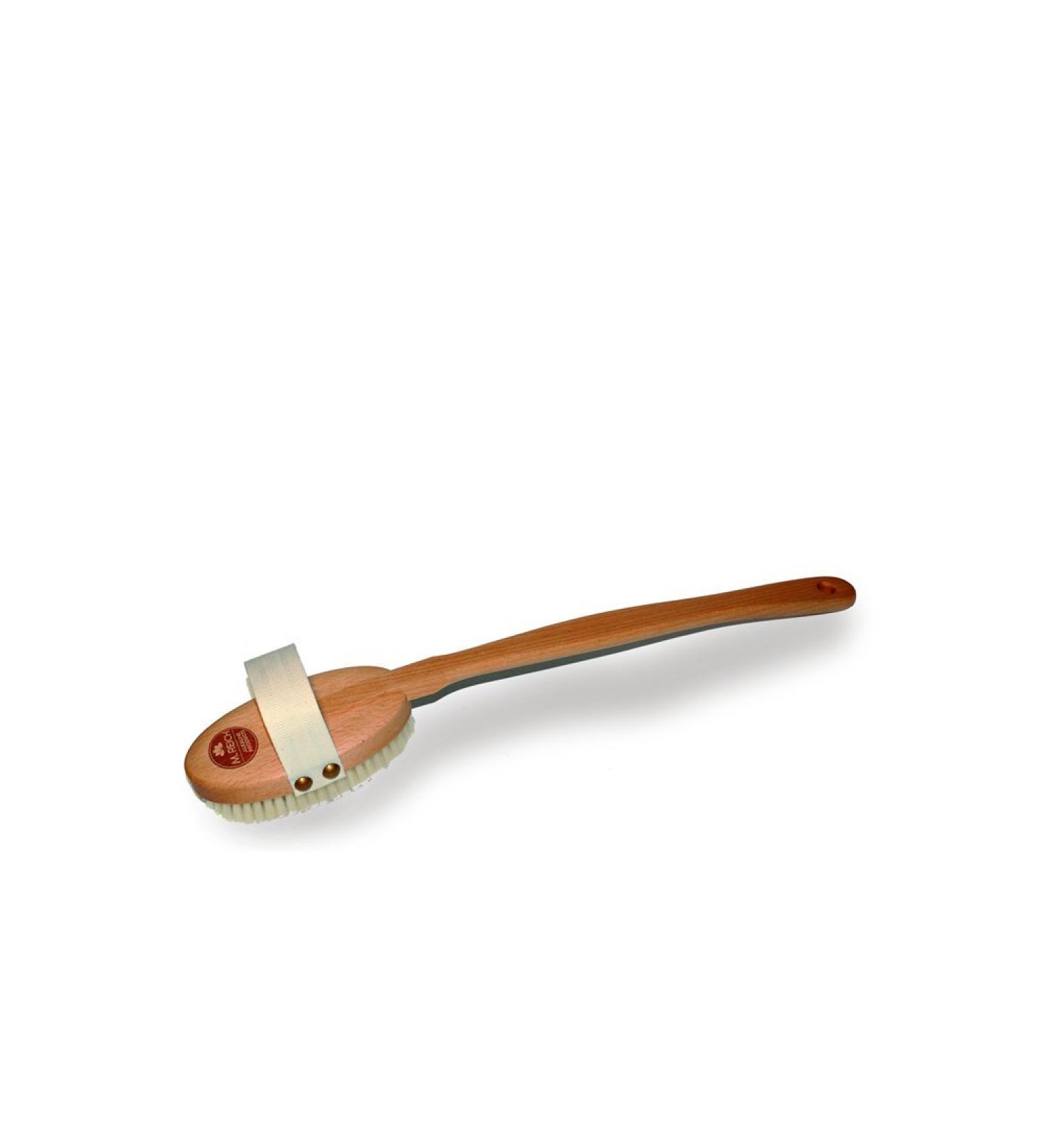 M. Reich 2in1 Body Brush - Gentle Peeling & Massage Brush with Removable Wooden Handle for Perfect Skin Care - International Shipping Available - Buy Online on GoSupps.com