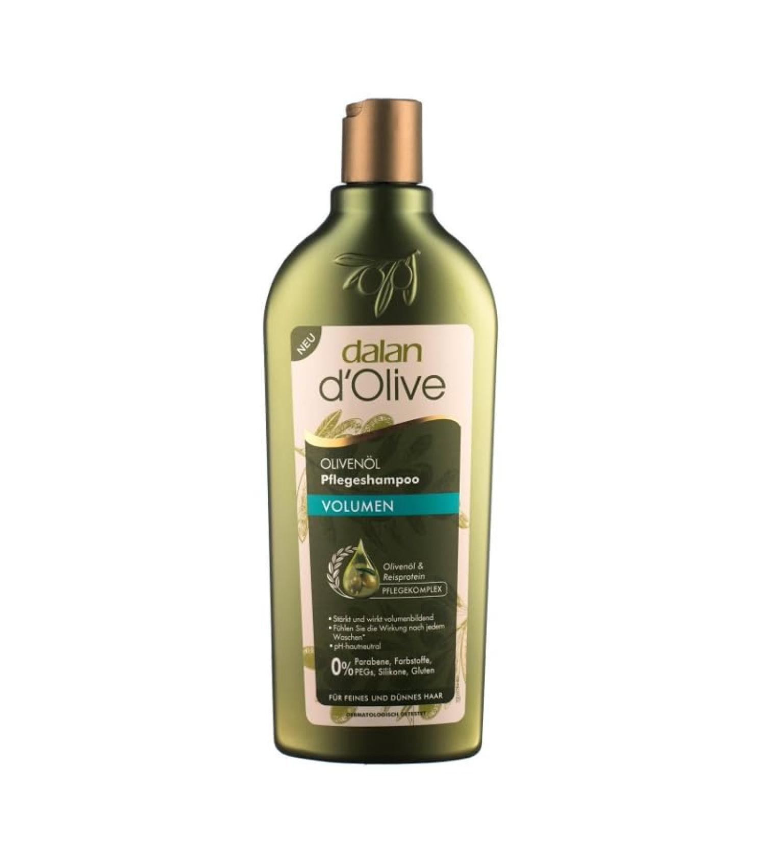 6 x Dalan dOlive Shampoo Volumizing for thin and limp hair 400 ml