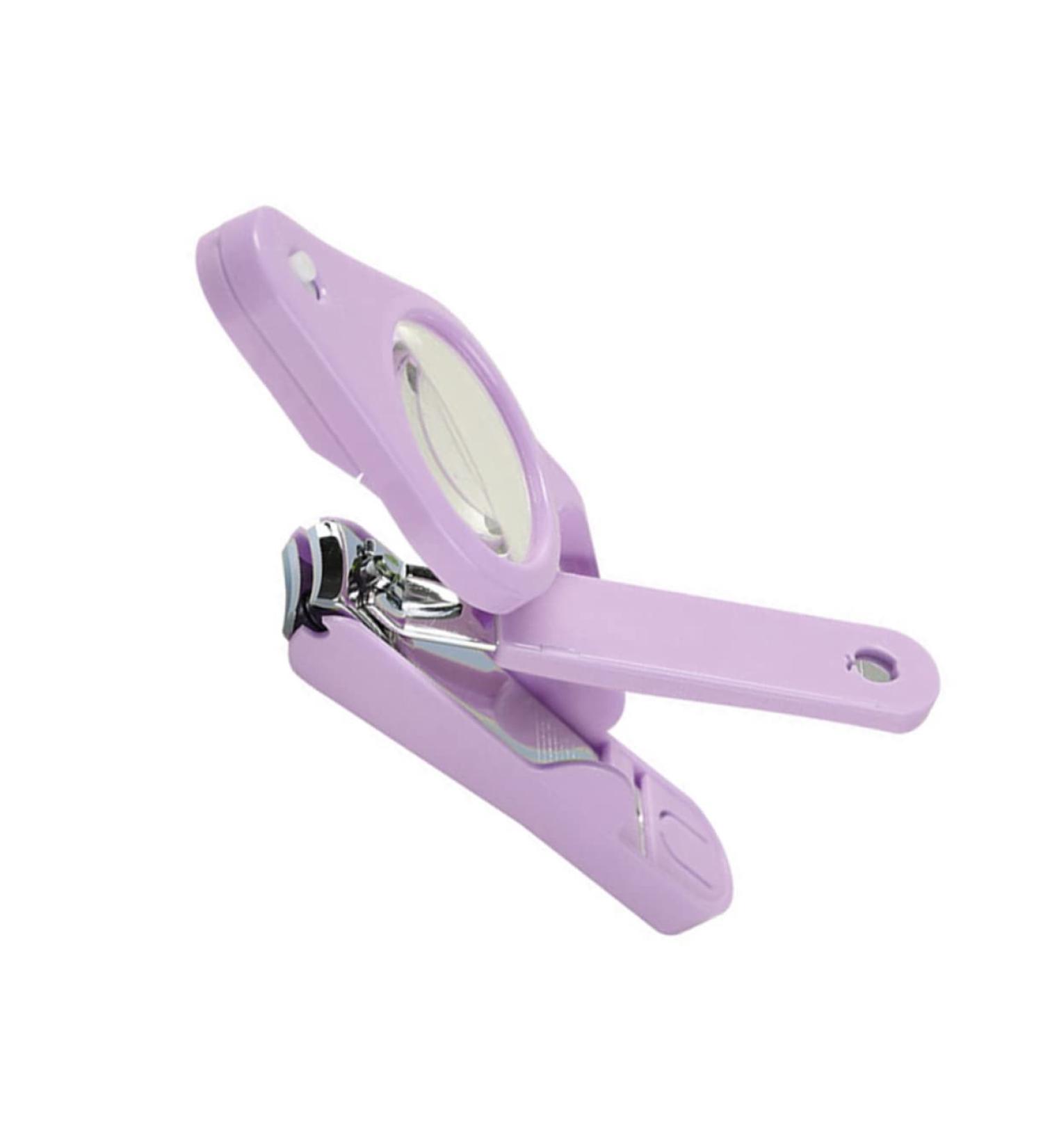 Beaupretty 1pc Nail Clippers Nail Trimmer Nail for Men Cat Claw Trimmer Nail Clipper with Magnifier Cuticle Clippers Nail Clippers with Magnifier Portable Nail Cutters Japan Puppy 15*4.5*1.6cm Purple - Buy Online on GoSupps.com