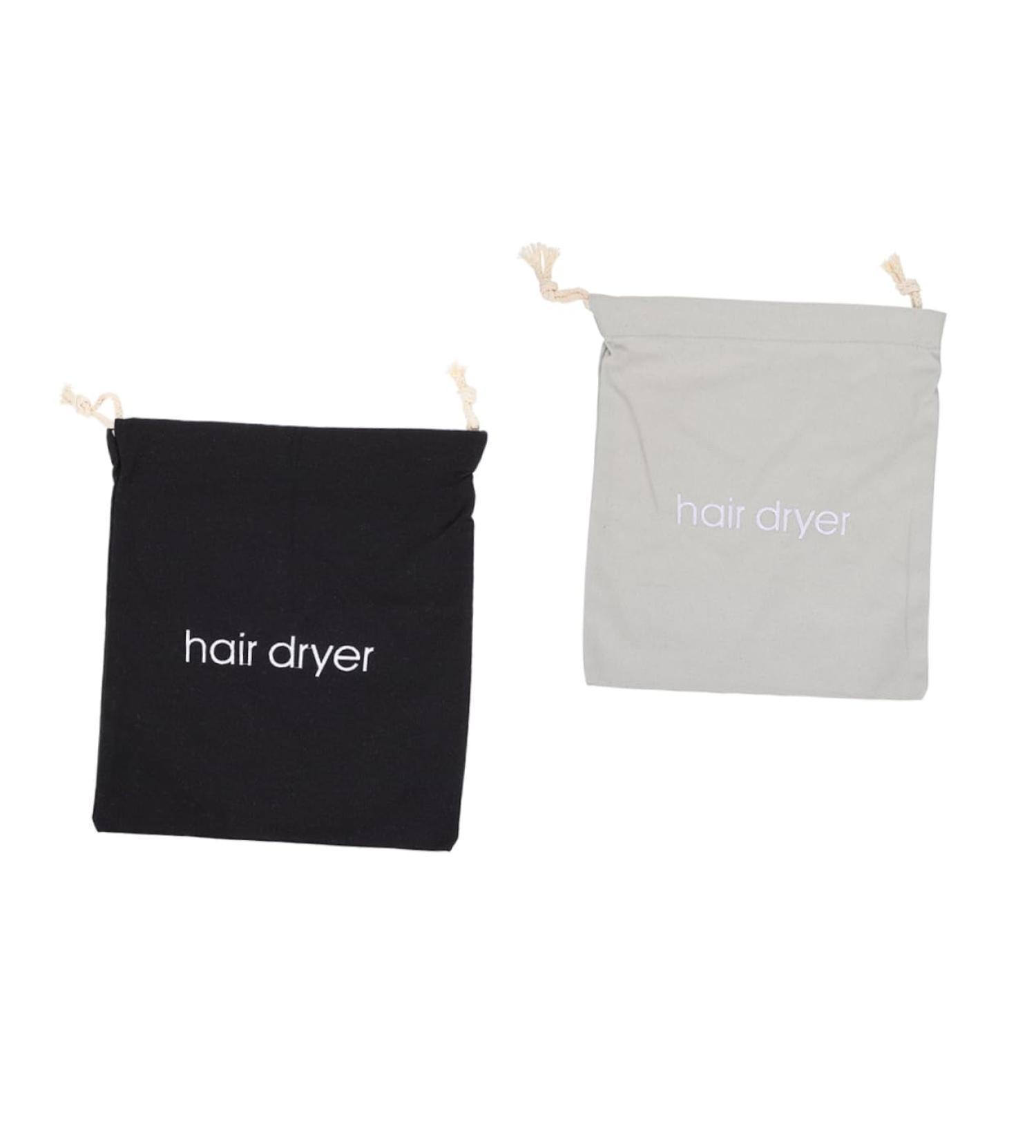 Angoily 2pcs Hair Dryer Storage Bag Duffle Bag for Travel Hair Dryer Bag Travel Guest Room Supplies Dust Bag 33.00X30.00X0.50CM As Shown - Buy Online on GoSupps.com