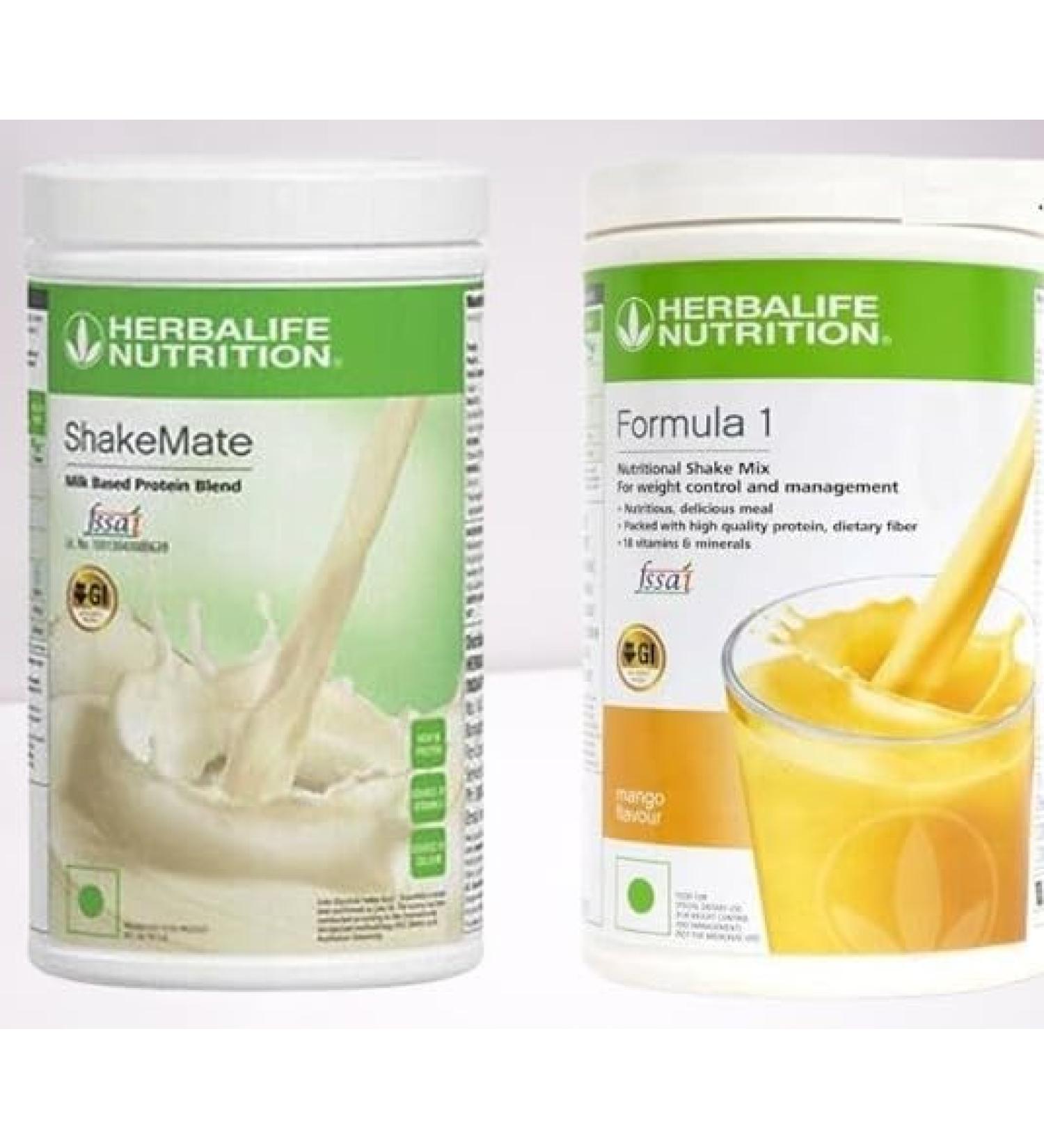 Formula Mix Shake ShakeMate Afresh Shake Mate Shake Mixshake Pack of 2 (Orange&shakemat-500g) - Buy Online on GoSupps.com